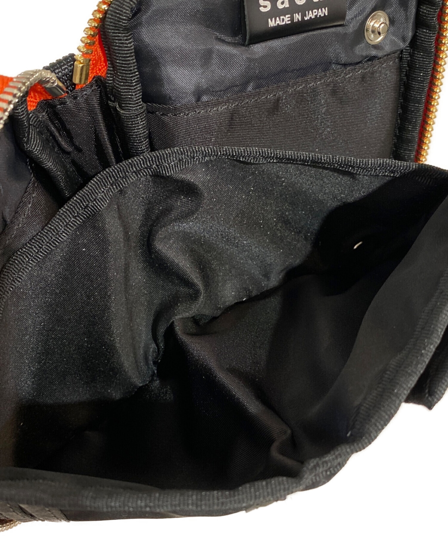 中古・古着通販】sacai (サカイ) ×PORTER ナイロンウォレット ブラック