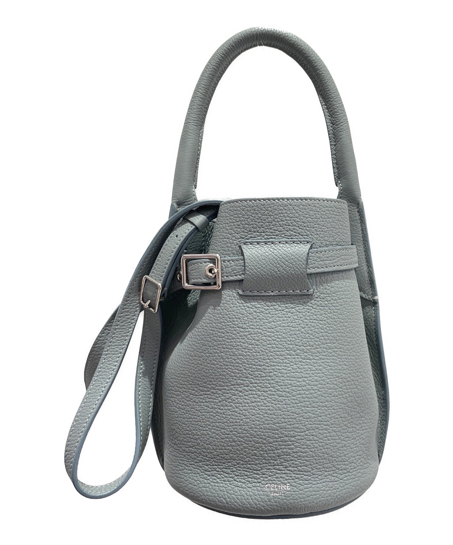 CELINE セリーヌ　ビッグバッグバケット　ナノ セリーヌ ビッグバッグ バケット ナノ レザー 2WAYハンドバッグ