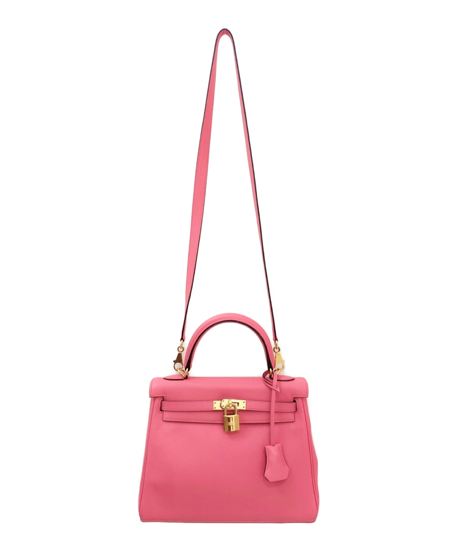 中古・古着通販】HERMES (エルメス) ケリー25 ローズアザレ サイズ:25 