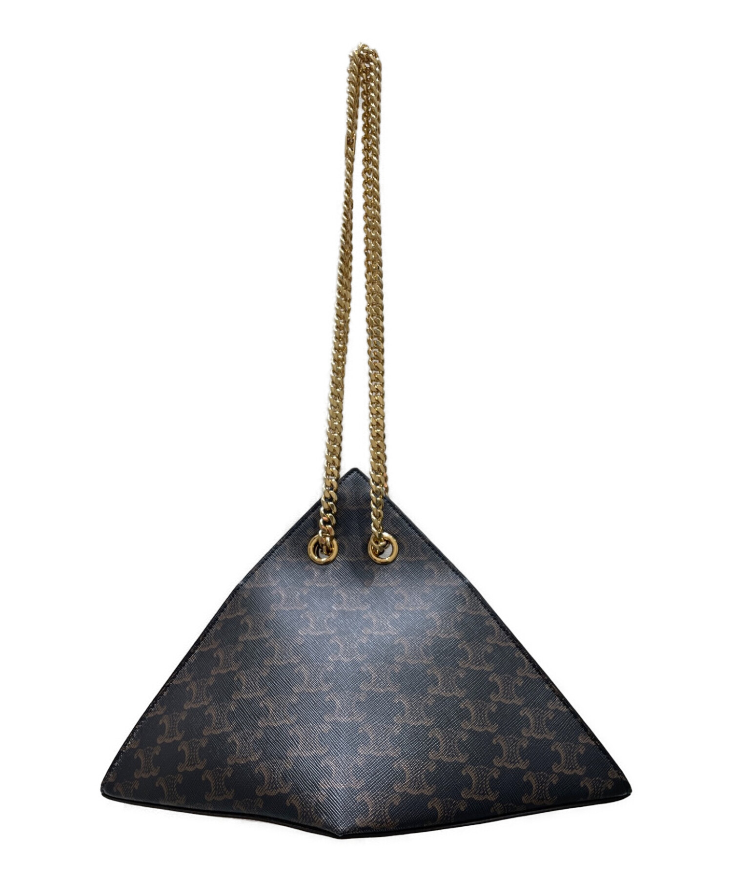 中古・古着通販】CELINE (セリーヌ) ピラミッドチェーンショルダー  