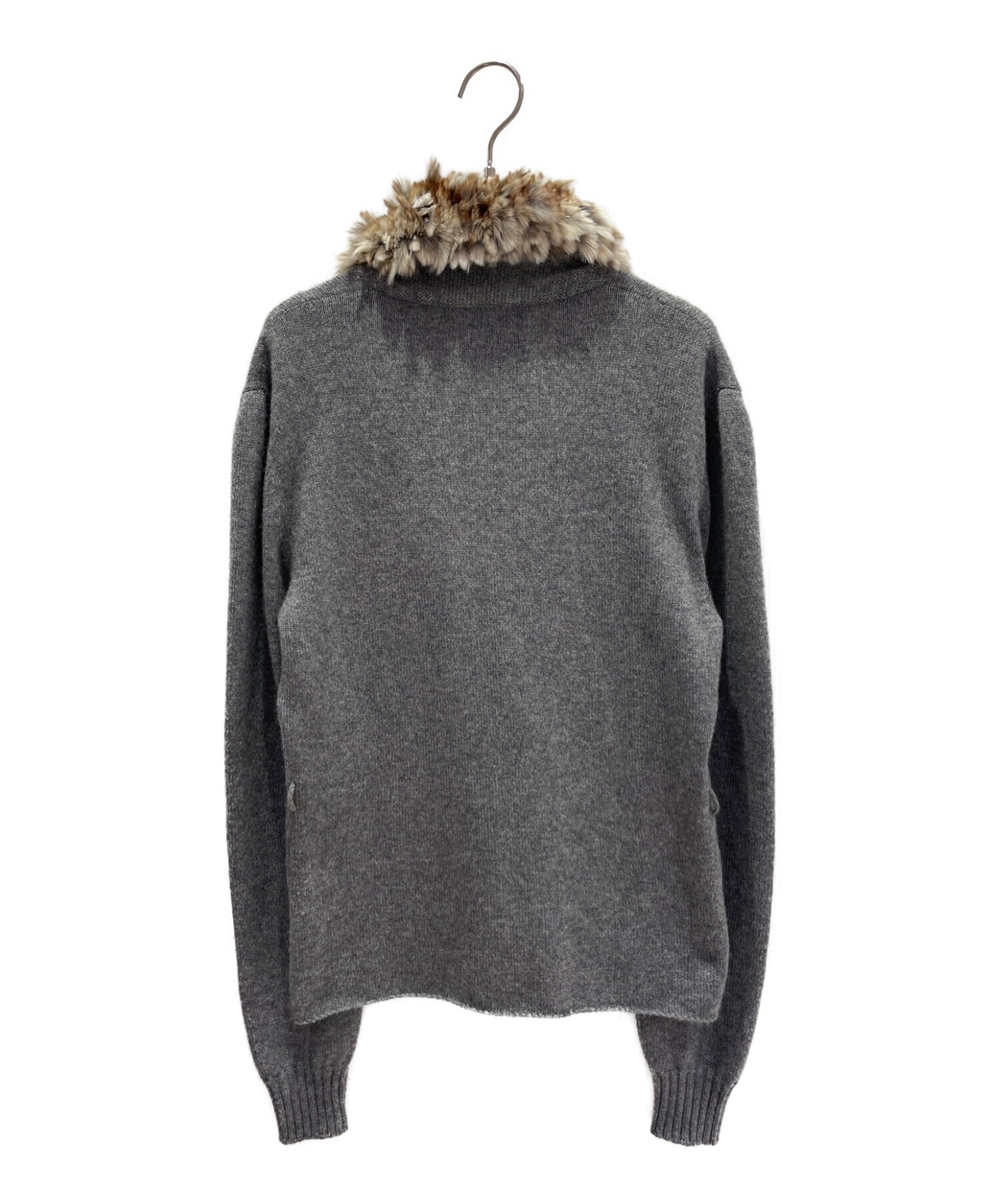 中古・古着通販】FENDI (フェンディ) ファートリミングカシミヤ