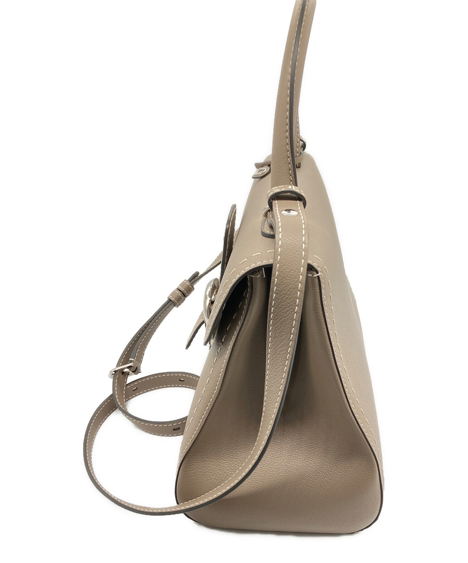 中古・古着通販】DELVAUX (デルヴォー) ブリヨン MM ハンドバッグ