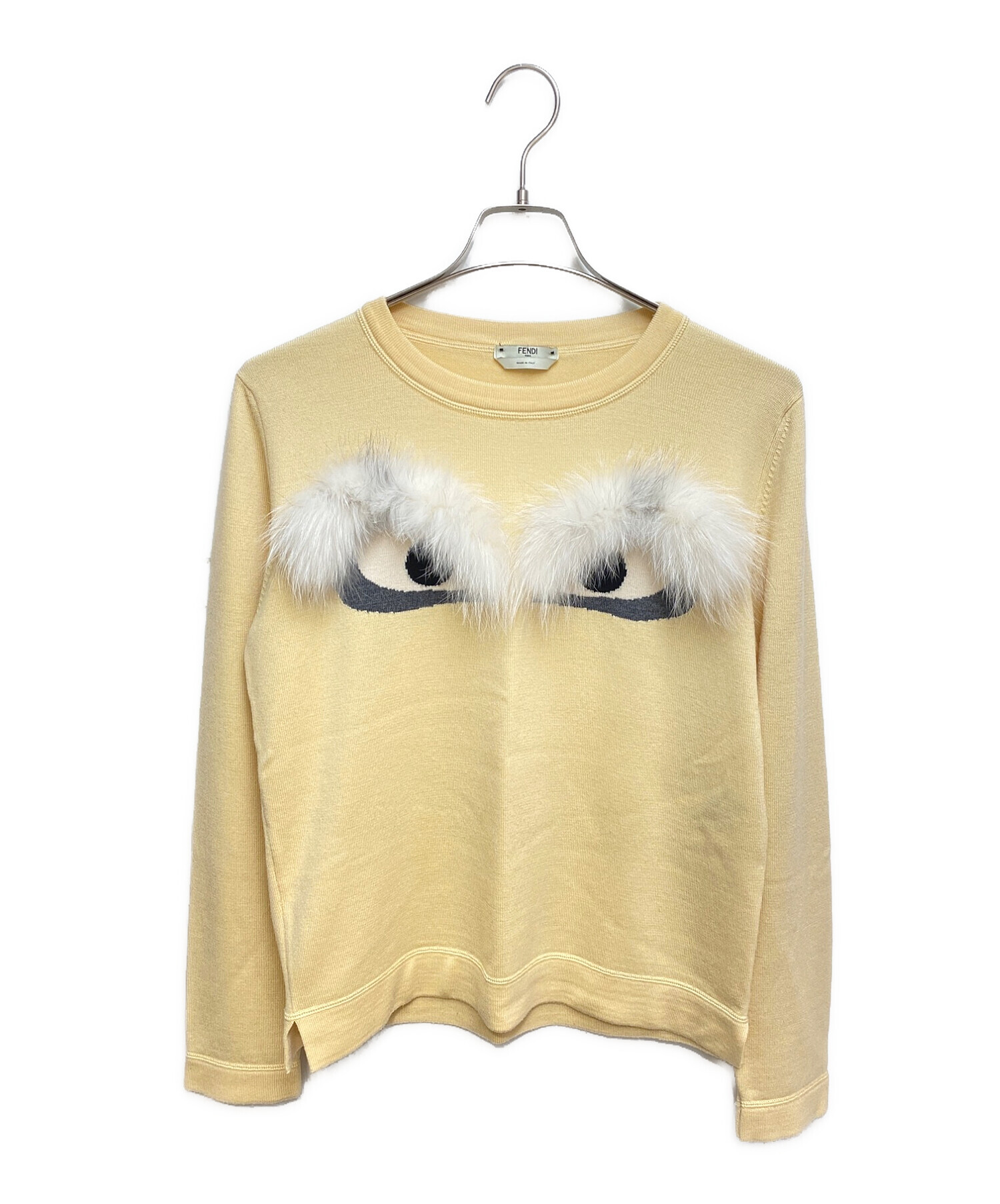 中古・古着通販】FENDI (フェンディ) モンスターファークルーネック 
