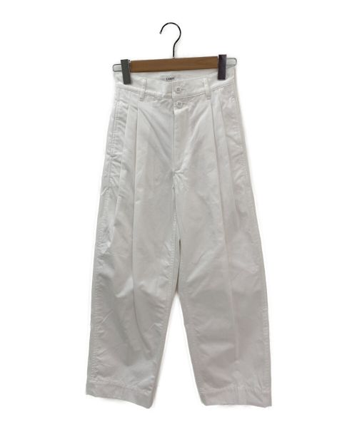 中古・古着通販】LOEFF (ロエフ) コットンツイル 2タックパンツ