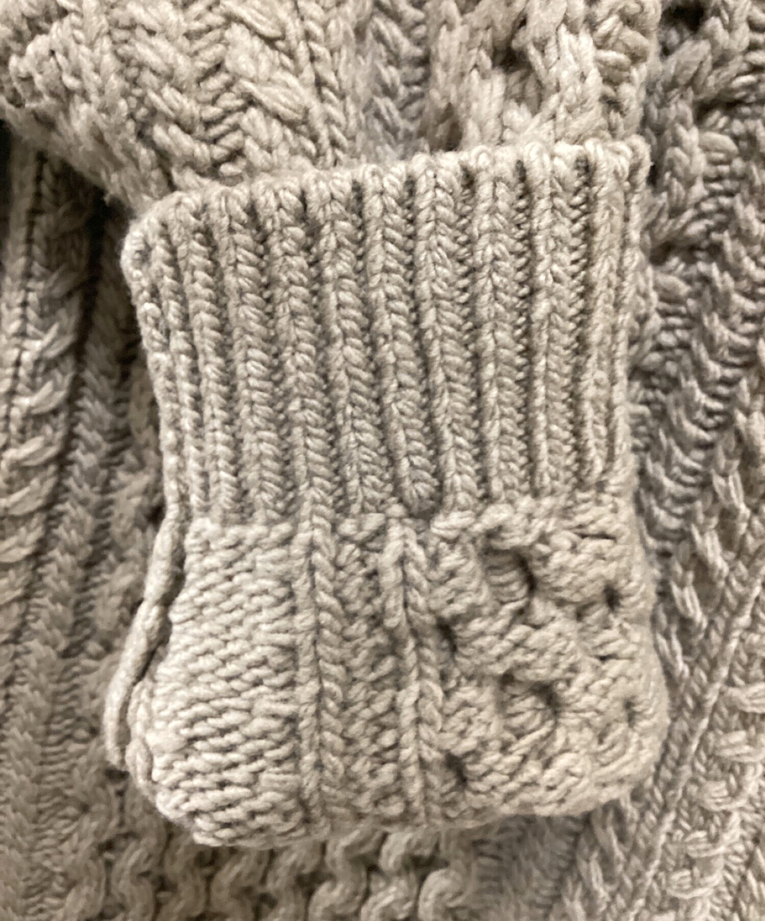 AURALEE オーラリー FRENCH MERINO ARAN KNIT 【公式通販】