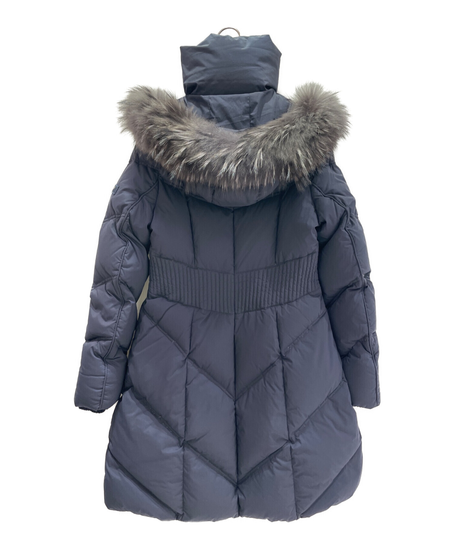 中古・古着通販】TATRAS (タトラス) ファー付ダウンコート ネイビー