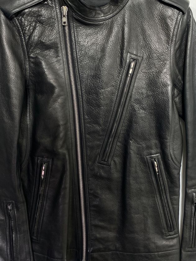 中古・古着通販】RICK OWENS (リック オウエンス) レザーライダース