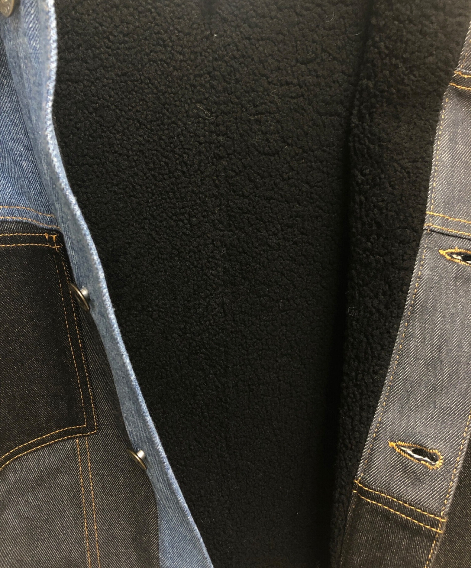 中古・古着通販】LOEWE (ロエベ) コントラストデニムパッチワーク