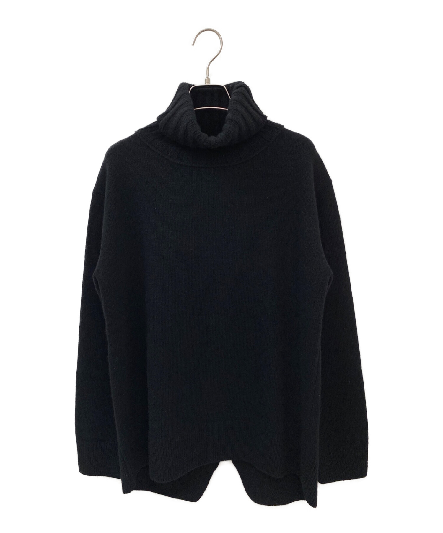 MUSE de Deuxieme Classe JADE タートニット　ブラック MUSE de Deuxieme Classe JADE タートルネック ニット