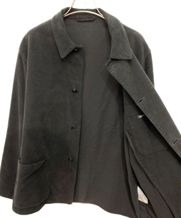 中古・古着通販】COMOLI (コモリ) モールスキンジャケット ブラック