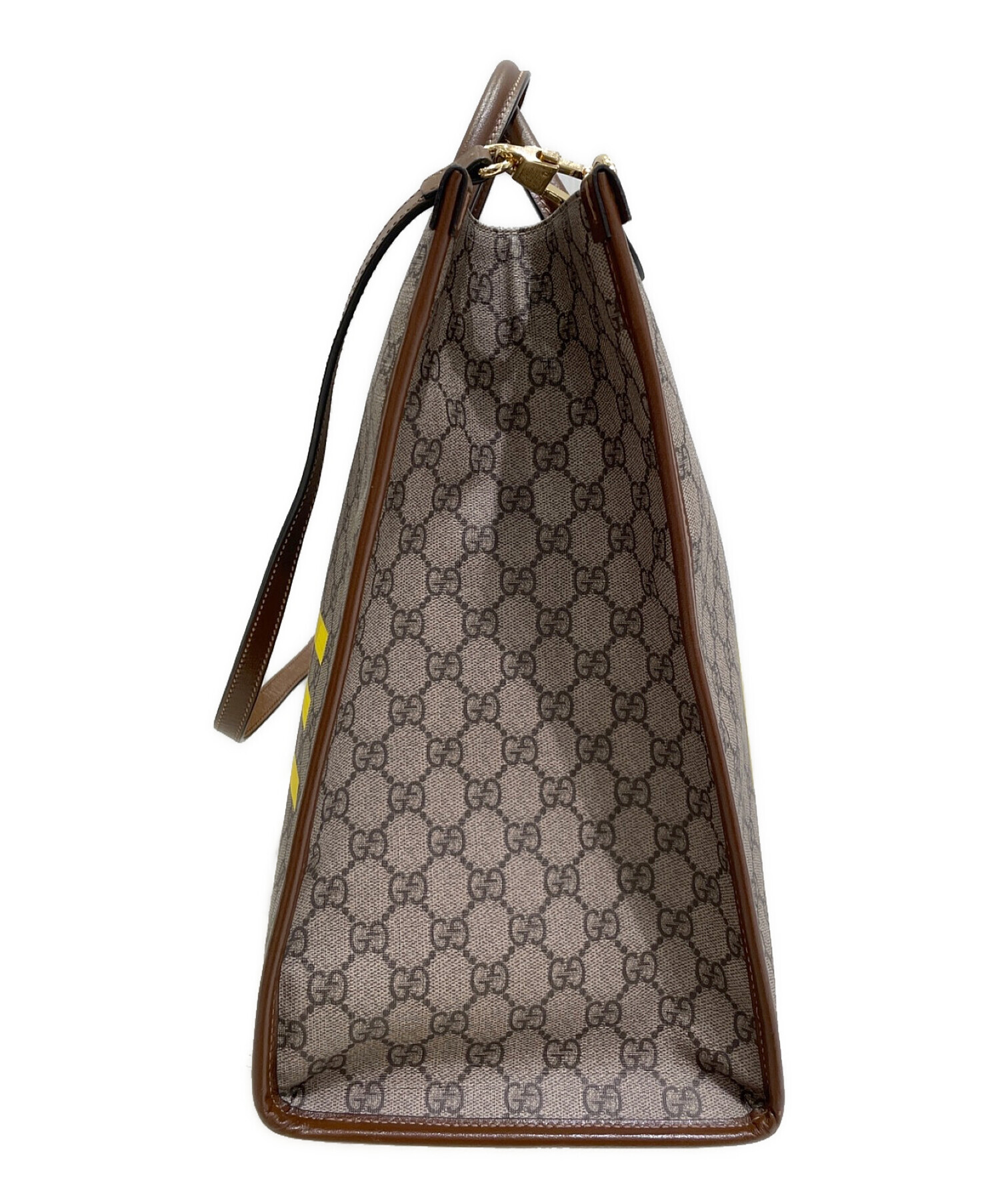 ✨️外側新品同様！✨️GUCCI　GGスプリーム　FAKE/NOT　箱袋付き グッチ 財布 偽物 GGスプリーム FAKE/NOT ラウンドジップ 6361692GCAG8280