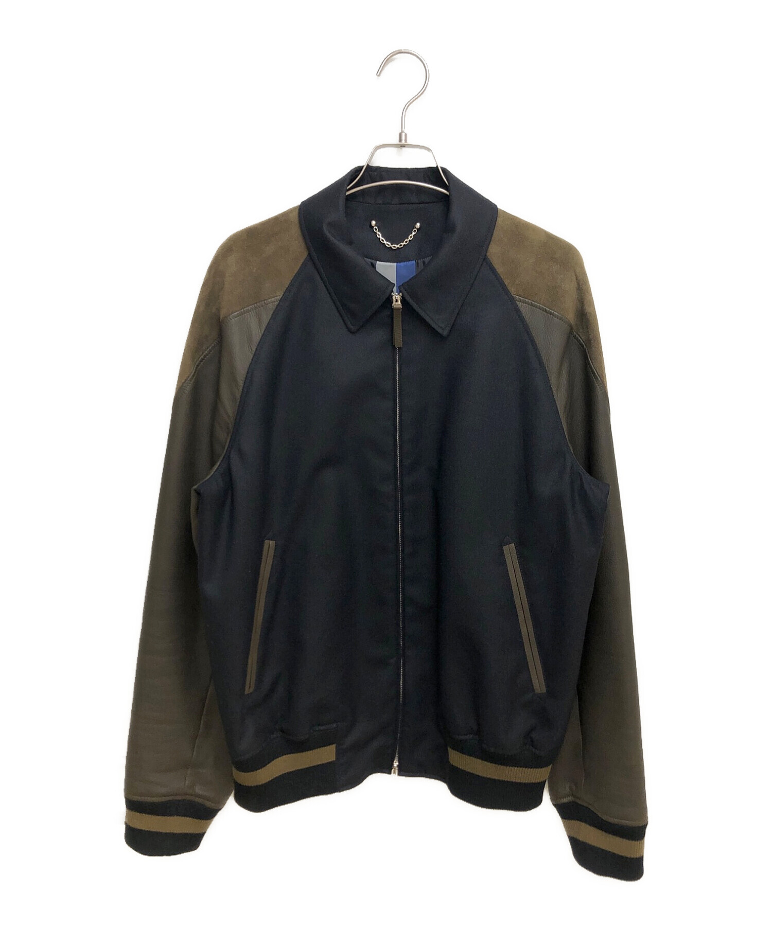 中古・古着通販】LOUIS VUITTON (ルイ ヴィトン) ラムレザー切替