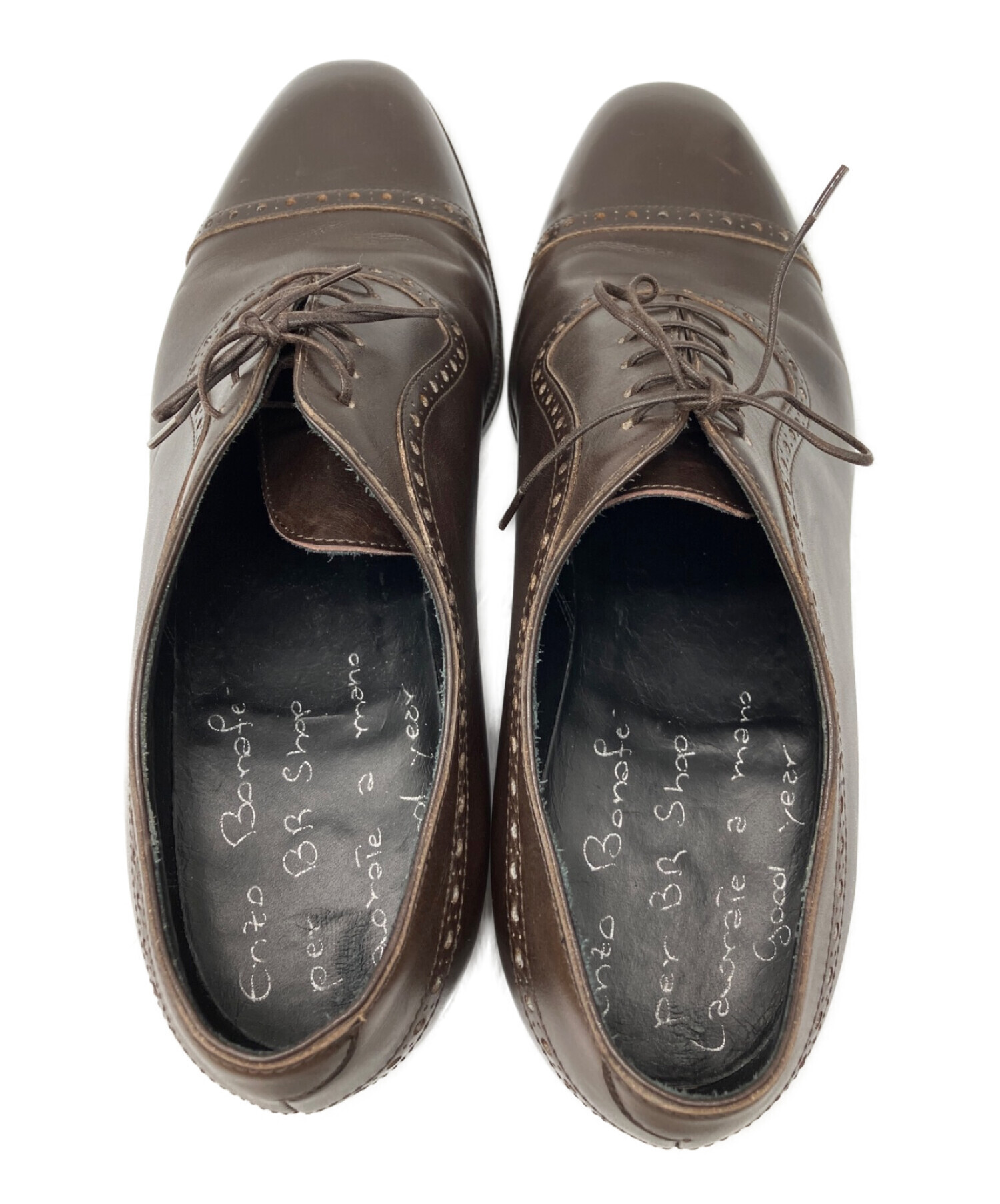 中古・古着通販】ENZO BONAFE (エンツォボナフェ) キャップトゥ