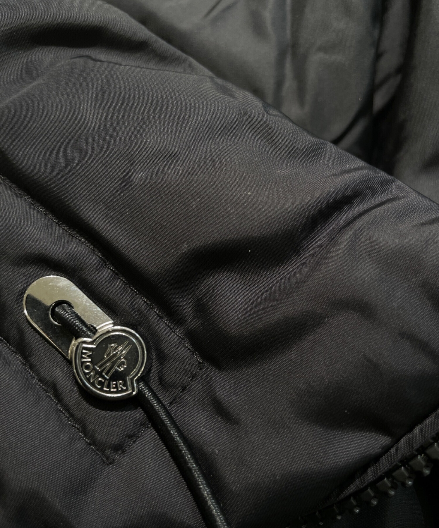 中古・古着通販】MONCLER (モンクレール) MARQUER ブラック サイズ:1 