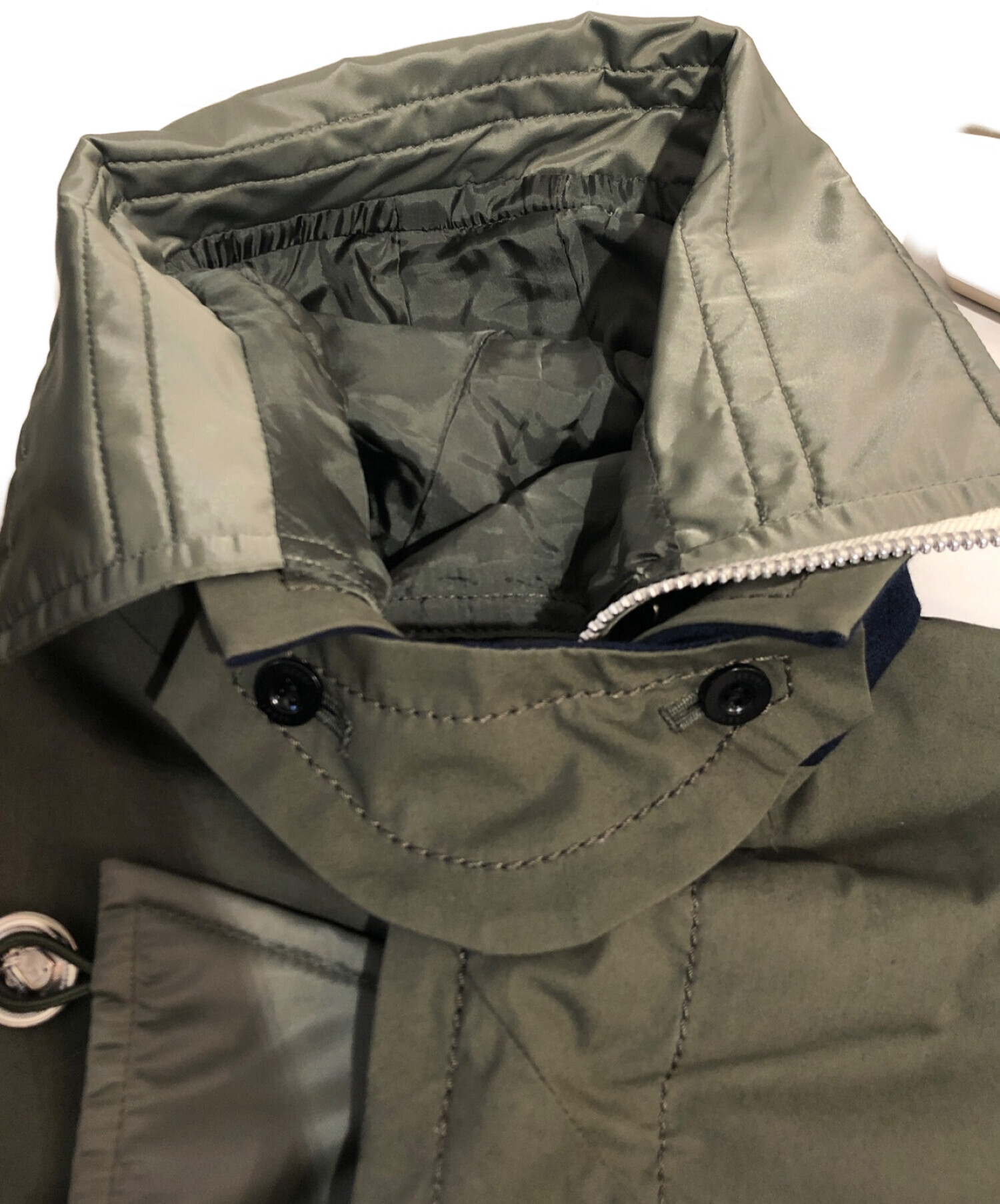 中古・古着通販】sacai (サカイ) OXFORD COAT オリーブ サイズ:2