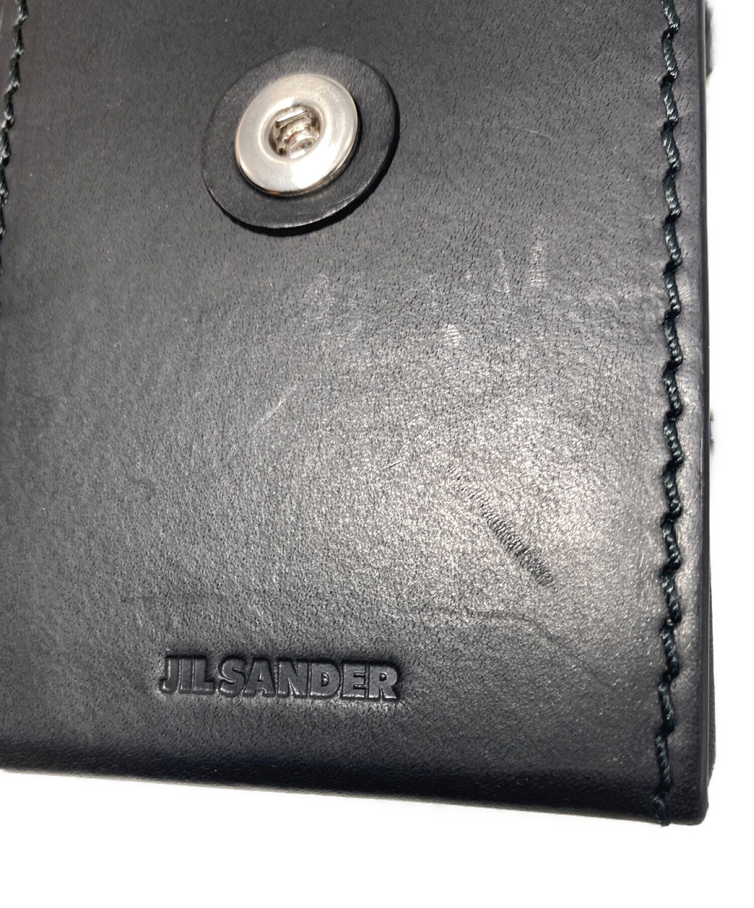 中古・古着通販】JIL SANDER (ジルサンダー) BOX CROSSBODY ブラック