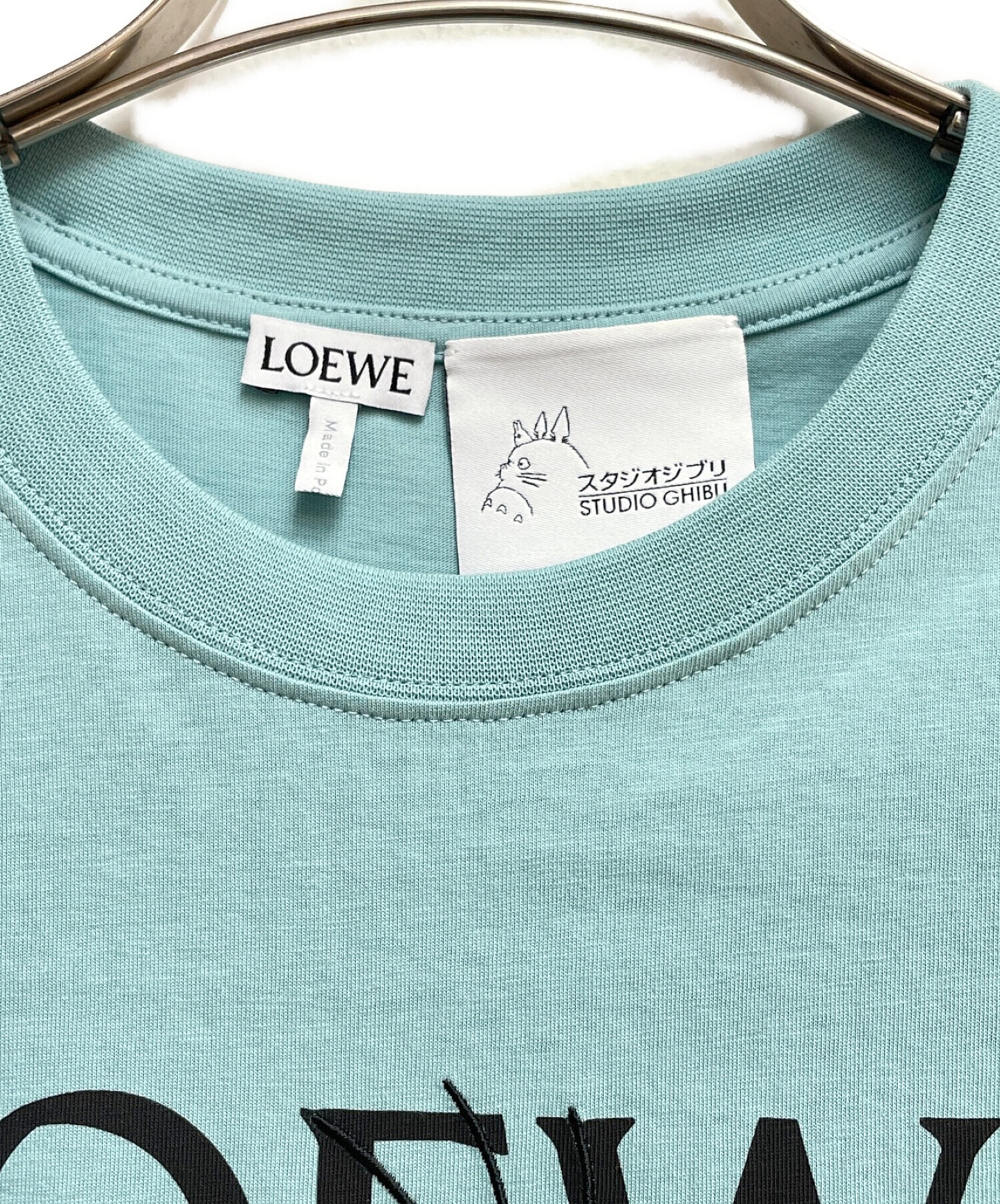 中古・古着通販】LOEWE (ロエベ) ハエドリTシャツ スカイブルー