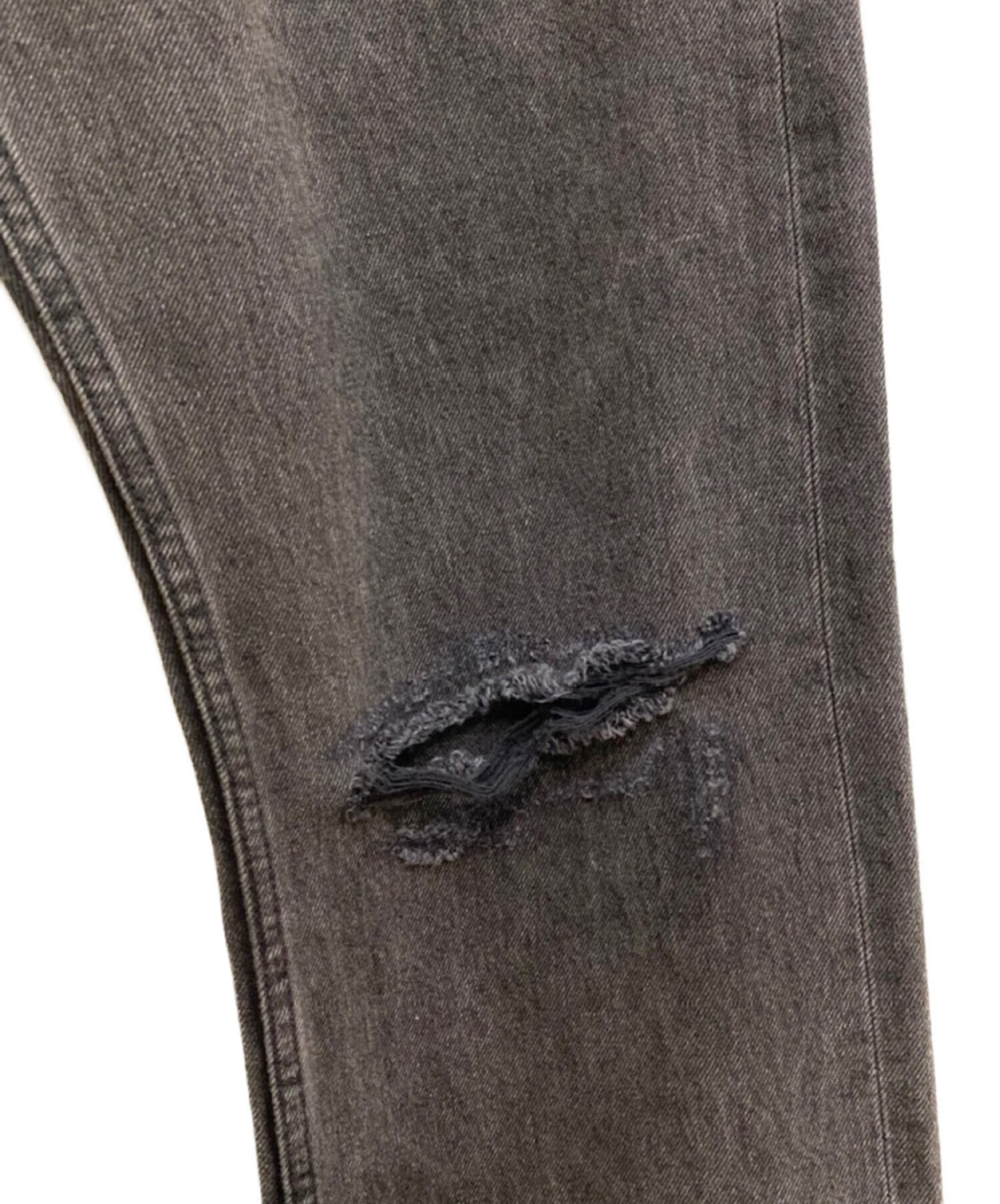 中古・古着通販】CELINE (セリーヌ) 21AW デストロイカート ジーンズ 