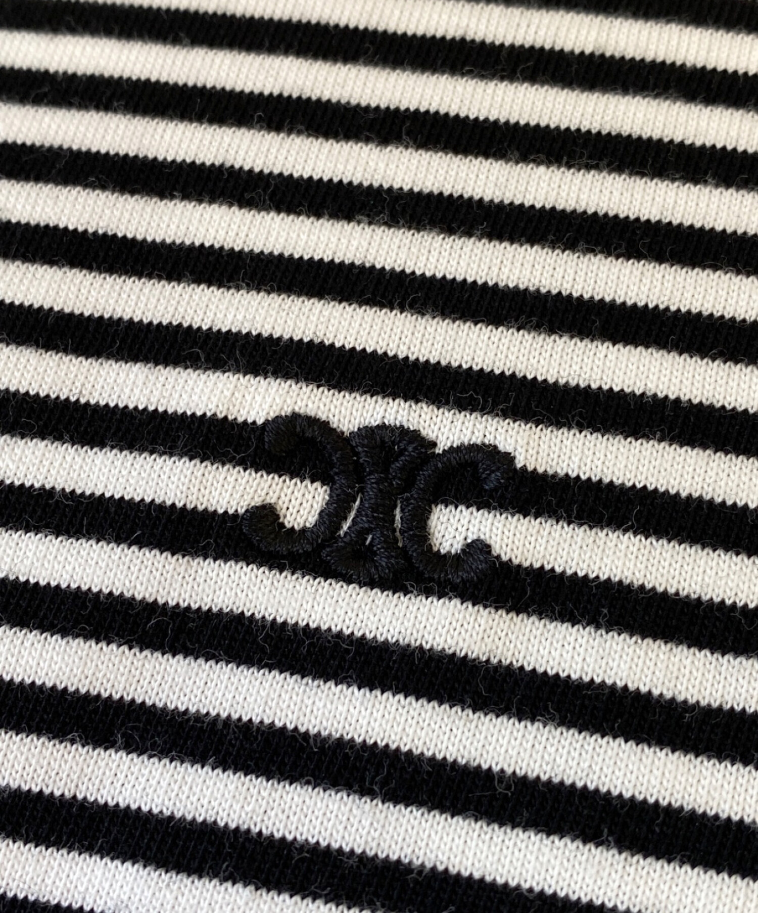 中古・古着通販】CELINE (セリーヌ) トリオンフ ボーダーTシャツ