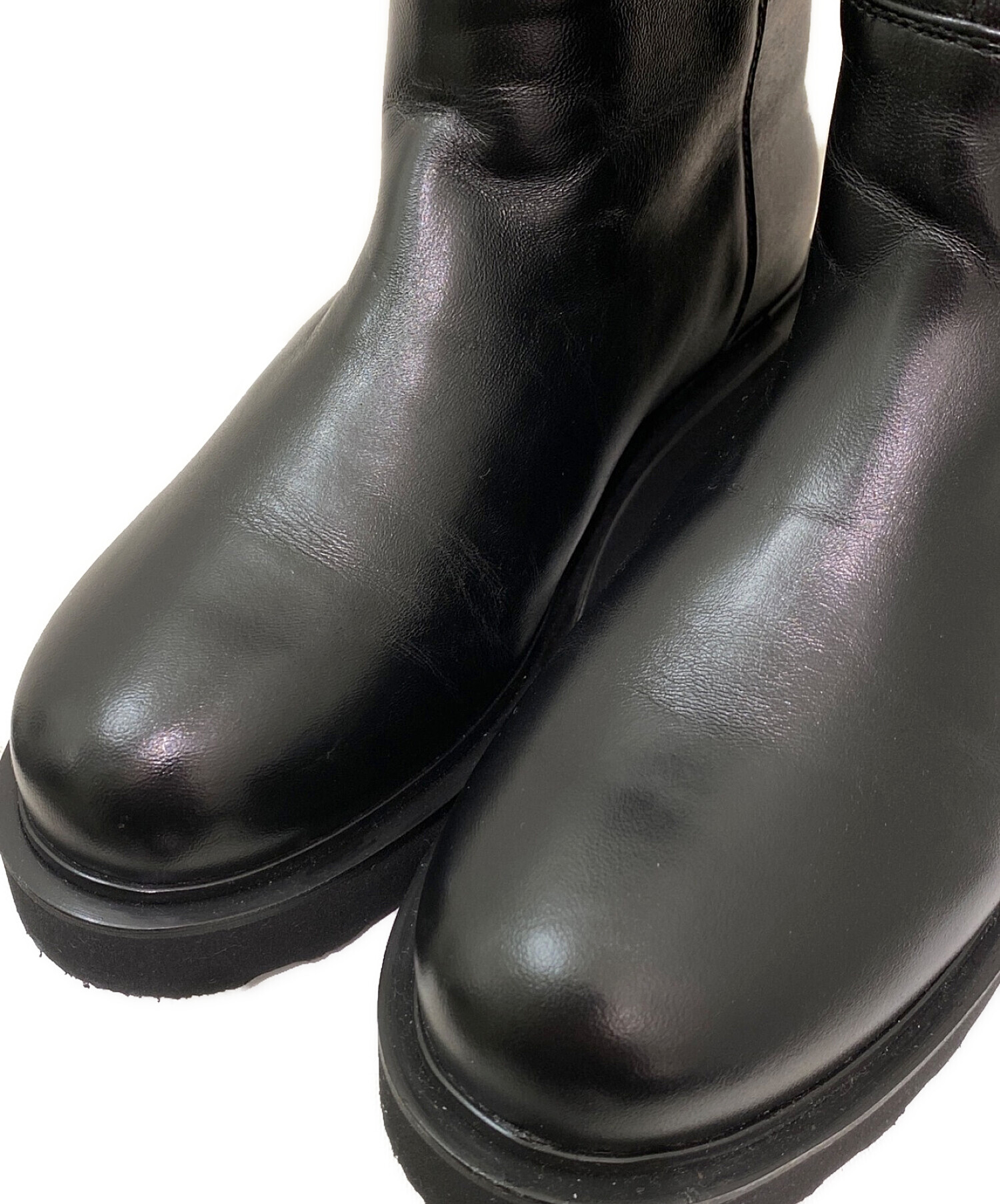 中古・古着通販】Caminando (カミナンド) RIDING LONG BOOTS ブラック