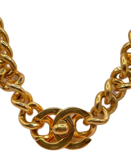 中古・古着通販】CHANEL (シャネル) ココマークターンロックネックレス