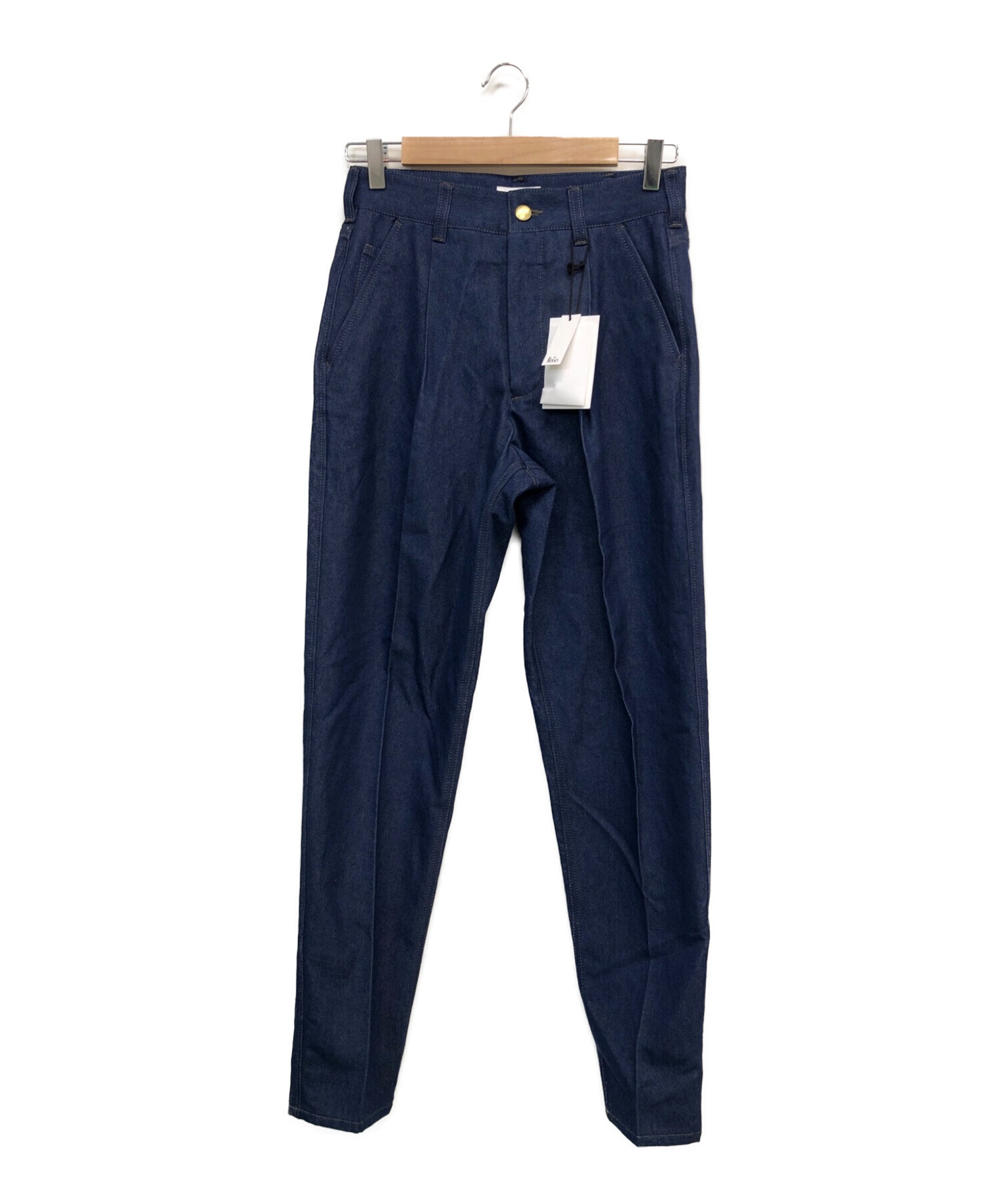 THE RERACS テーパードデニムパンツ