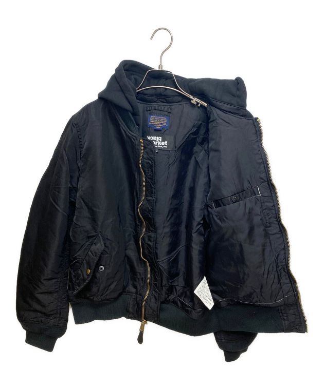 BLACK COMME des GARCONSビッグMA-1 ボンバーブルゾン Comme des