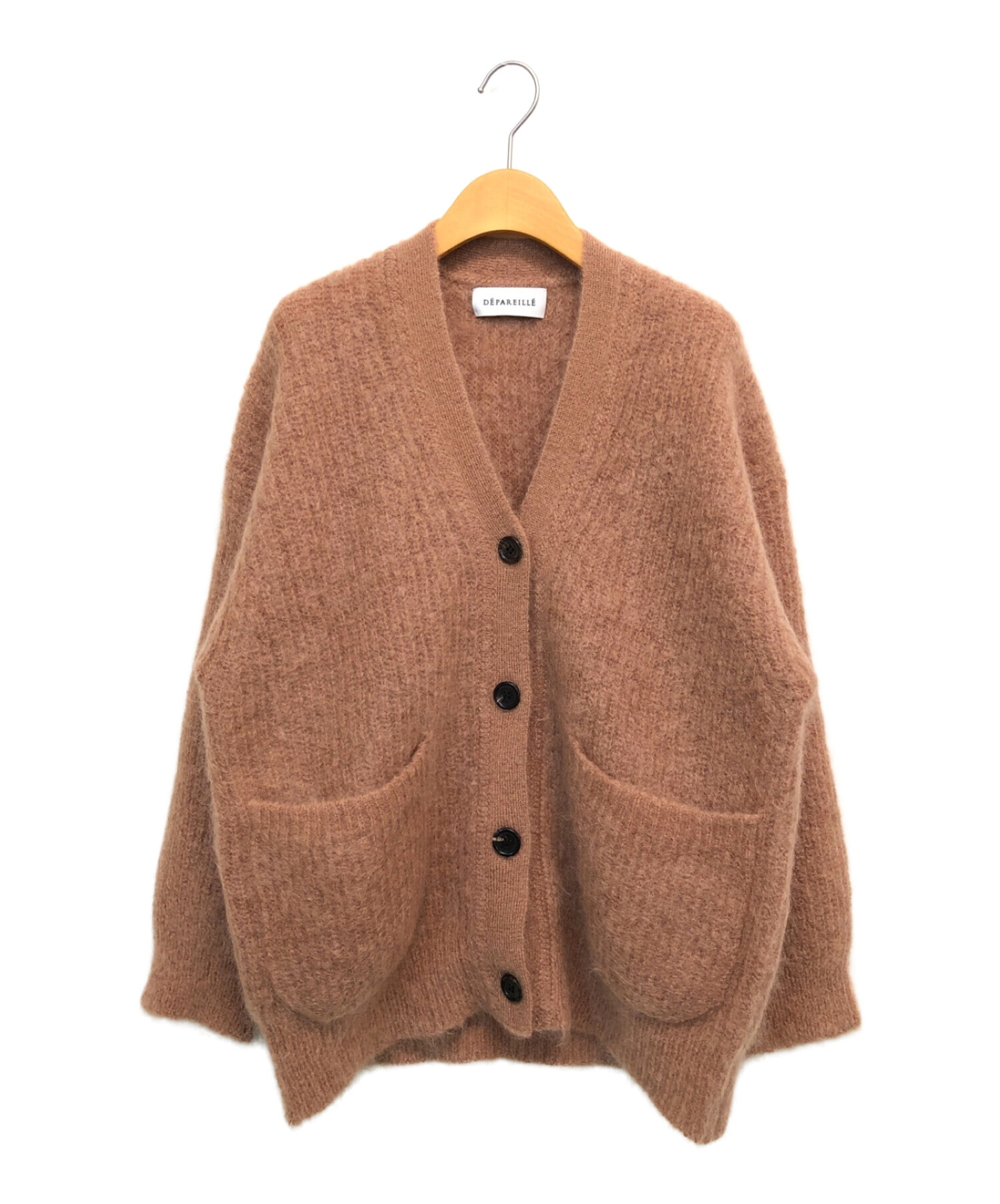 DEPAREILLE デパリエ モヘヤカーディガン