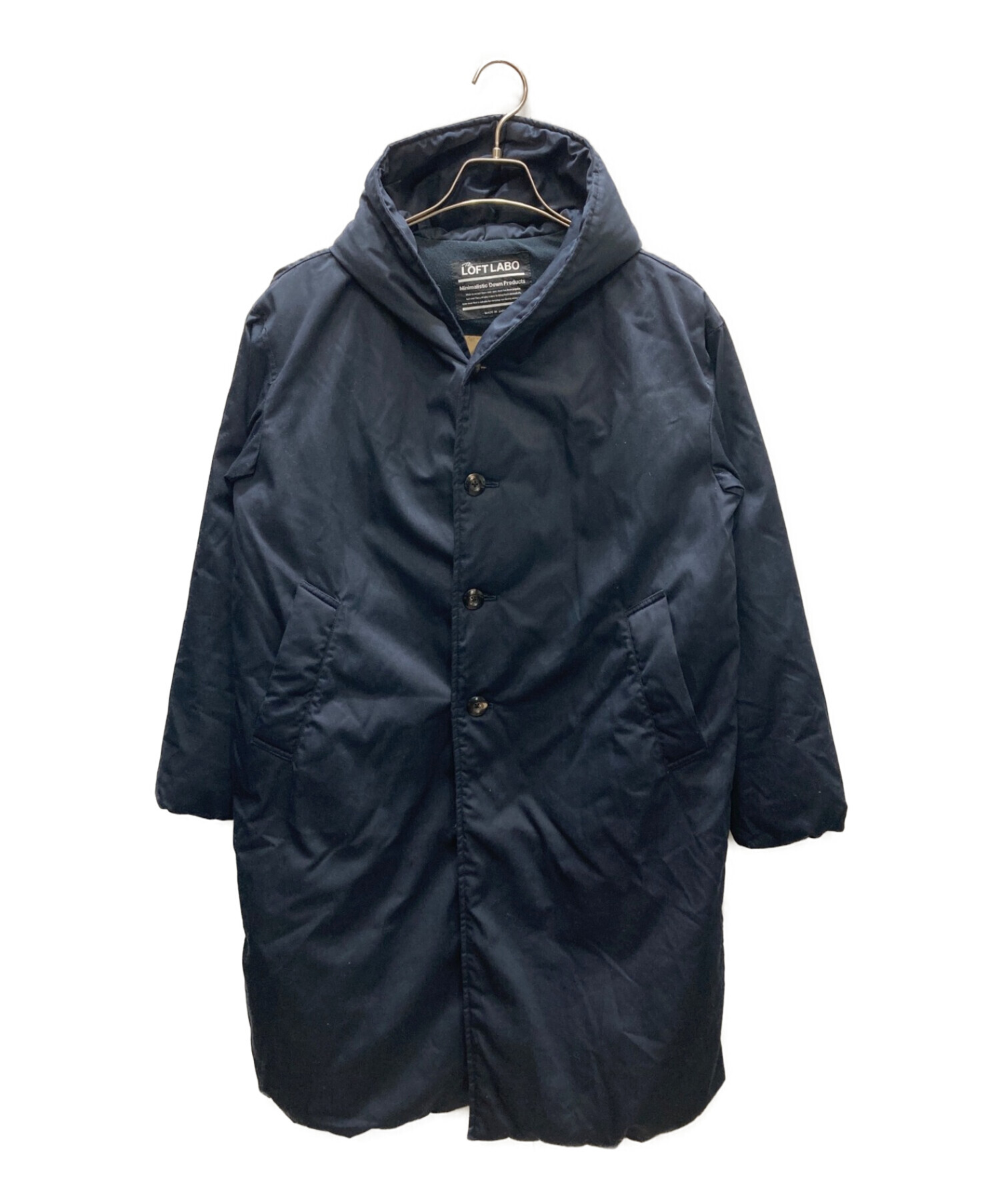 Yahoo!オークション - 「THE LOFT LABO」 ダウンジャケット 0 ネイビー