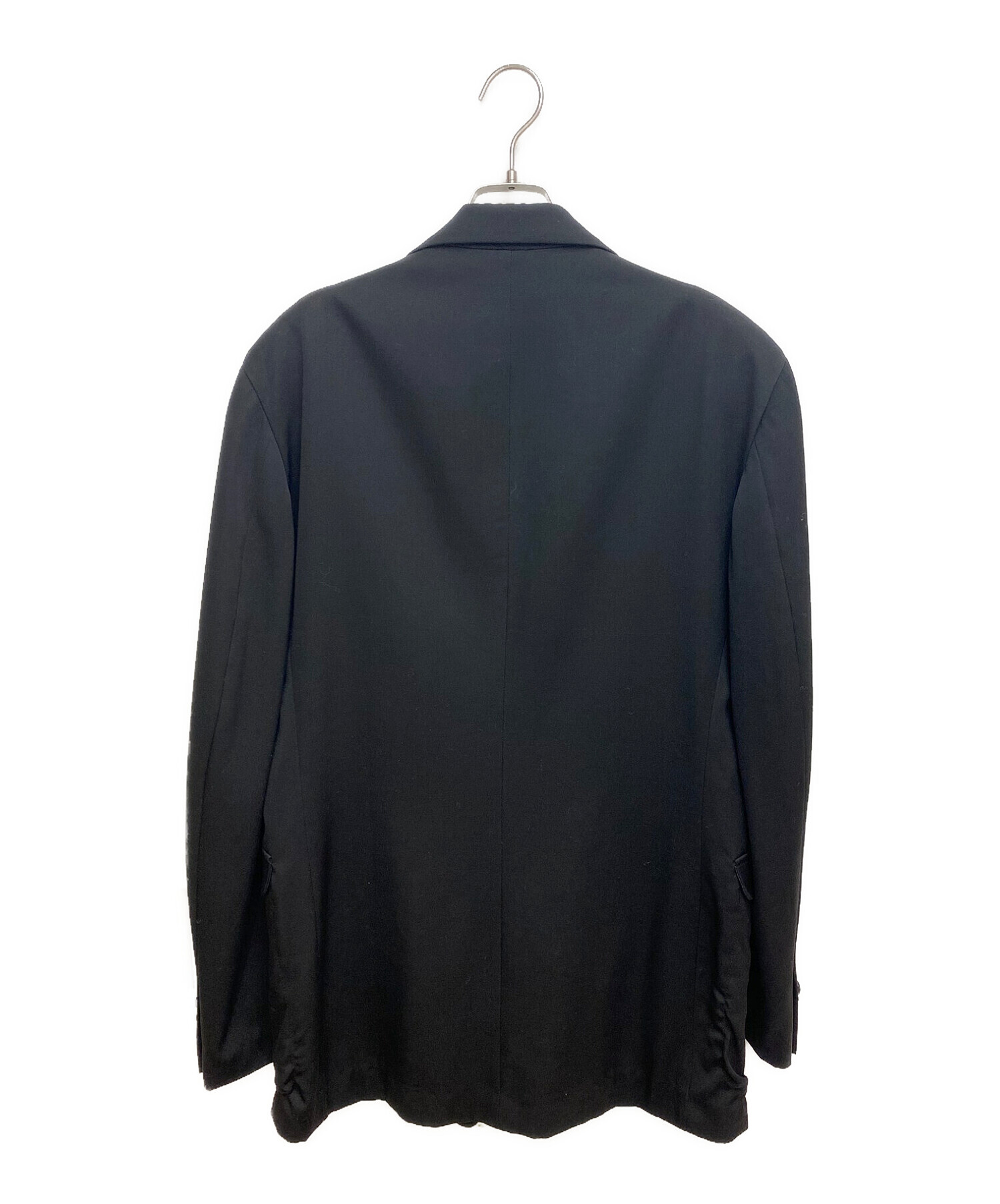 Yohji Yamamoto pour homme トリポリジャケット yohji yamamoto pour homme フラップポケットデザイン 麻