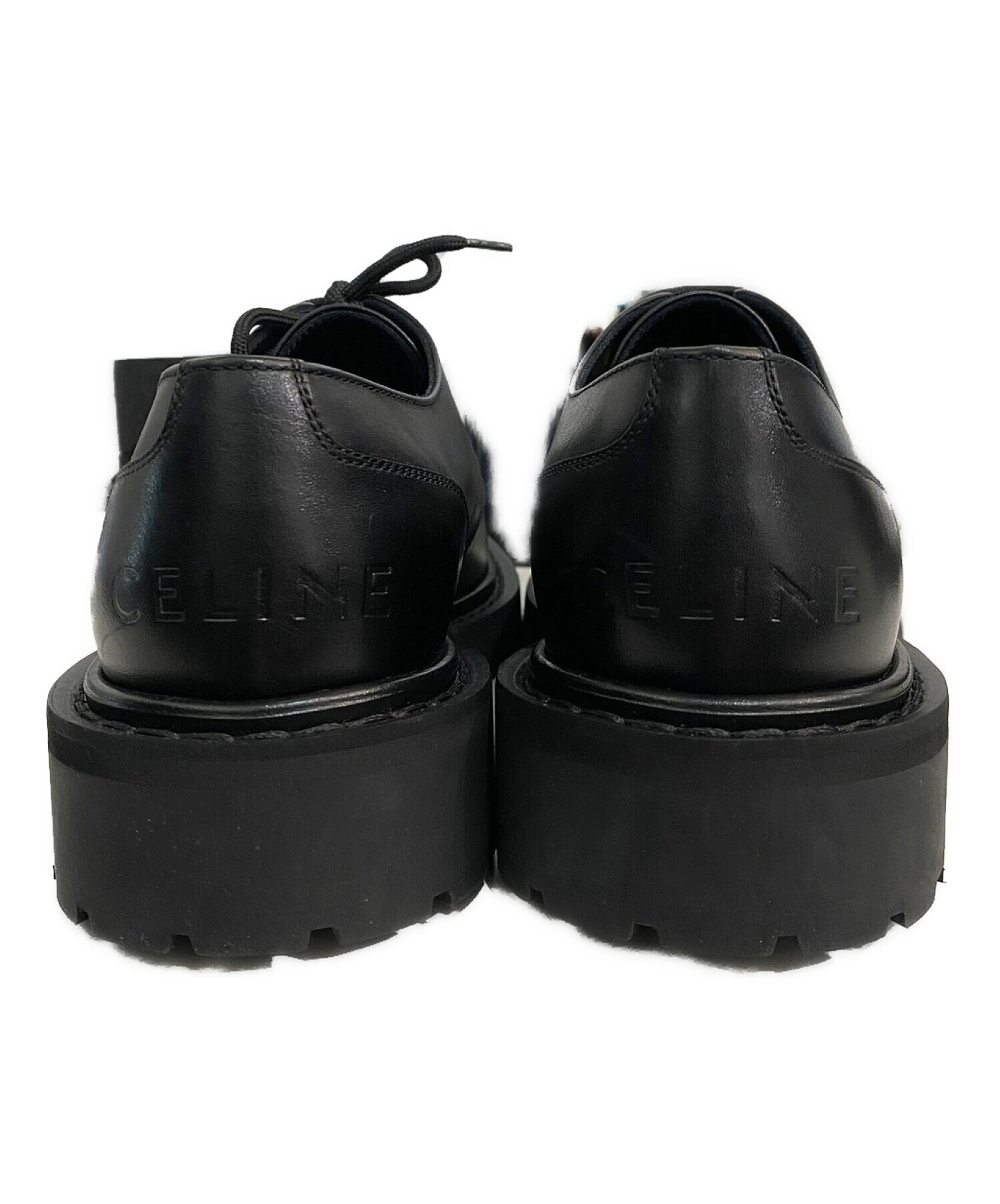 中古・古着通販】CELINE (セリーヌ) レンジャーダービー ブラック