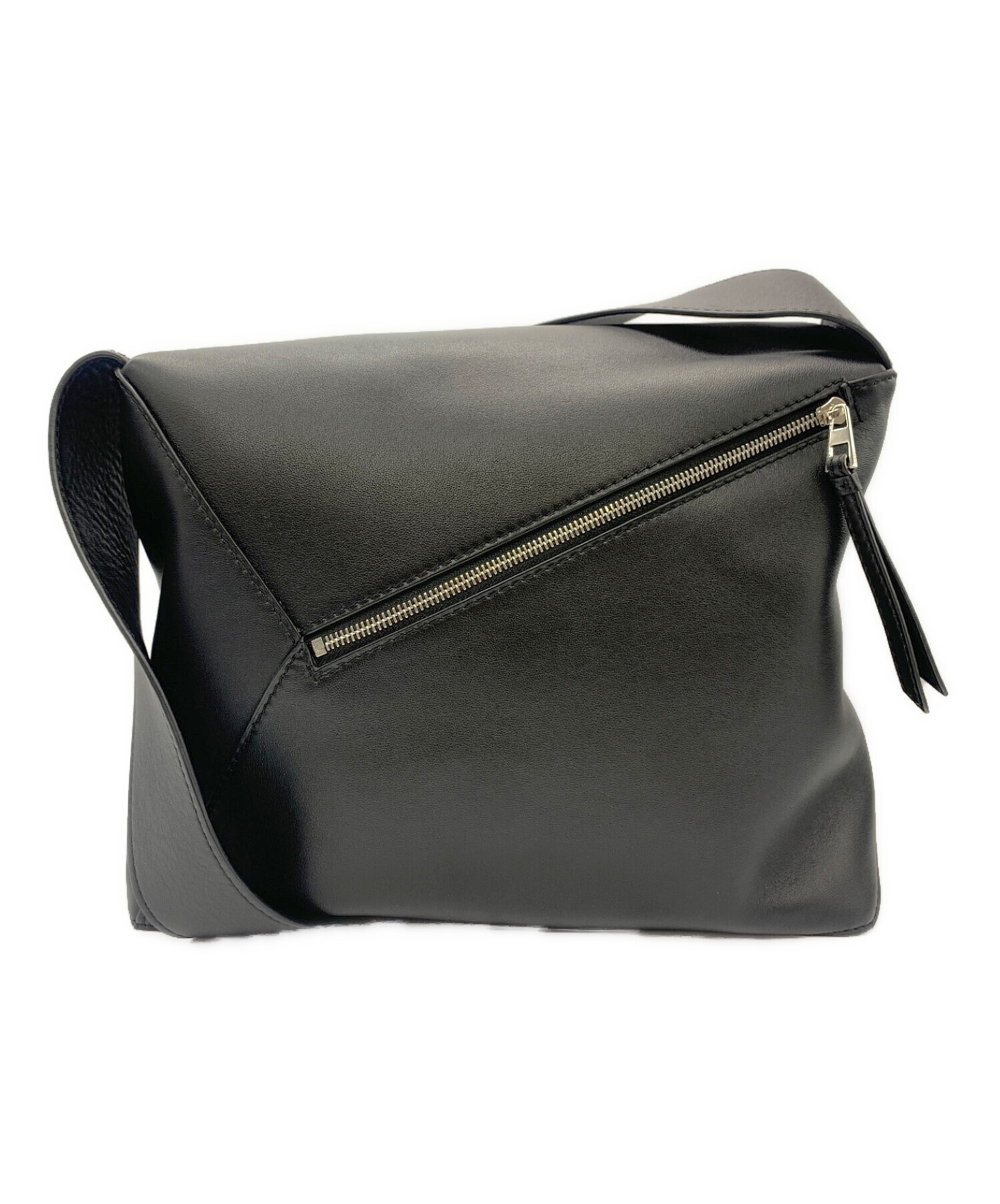 中古・古着通販】LOEWE (ロエベ) パズルホーボーラージ ブラック