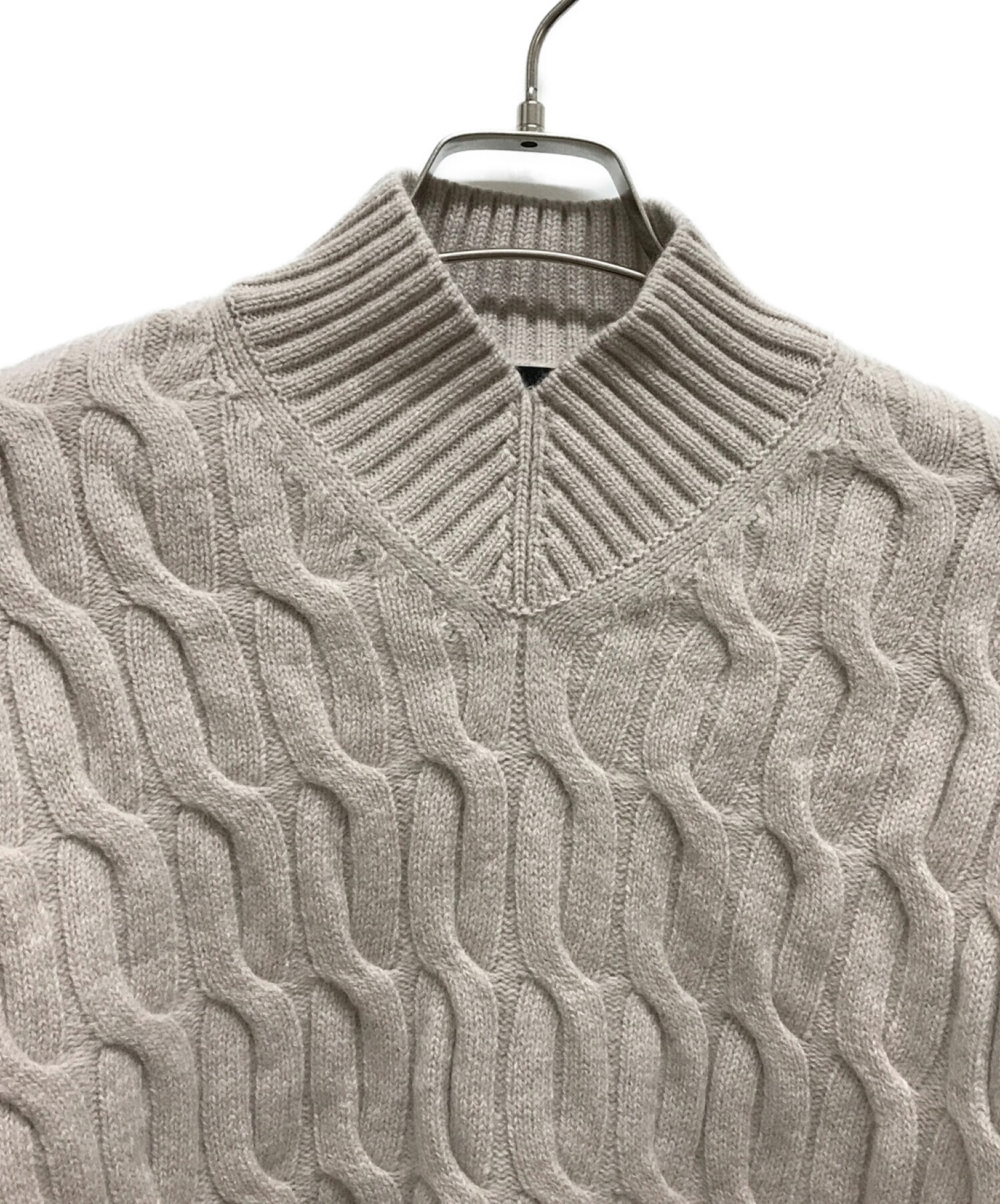 セオリー　Theory ケープポンチョ ベージュ Theory luxe - theory luxe 22AW カシミヤ混ケープコート