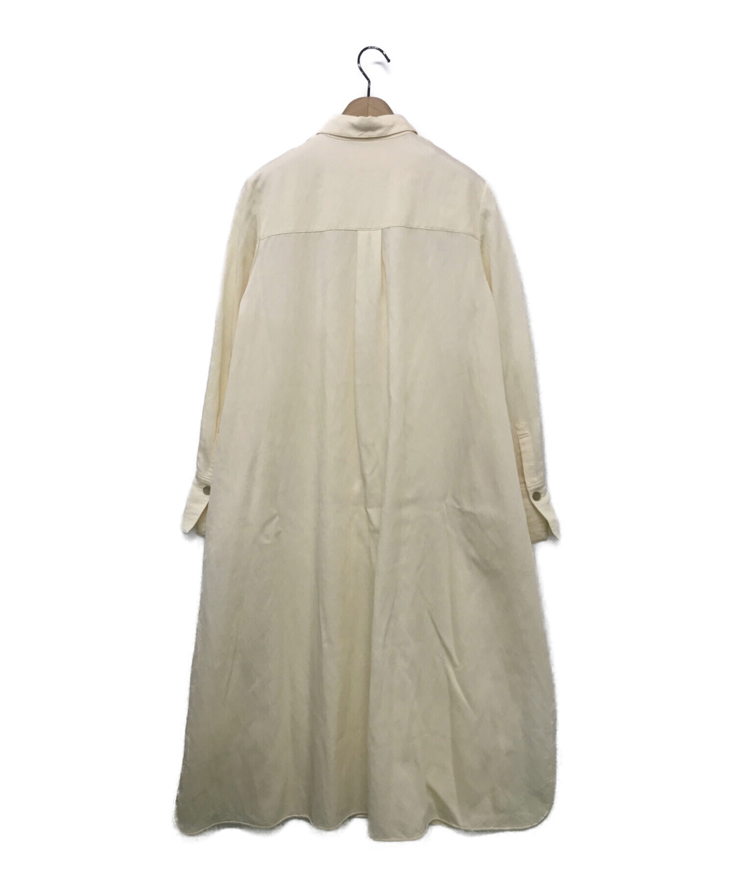 ❤︎新品❤︎人気❤︎ebure エブール❤︎フロントボタンシャツワンピ エブール ebure フロントボタンシャツワンピース 【公式通販】