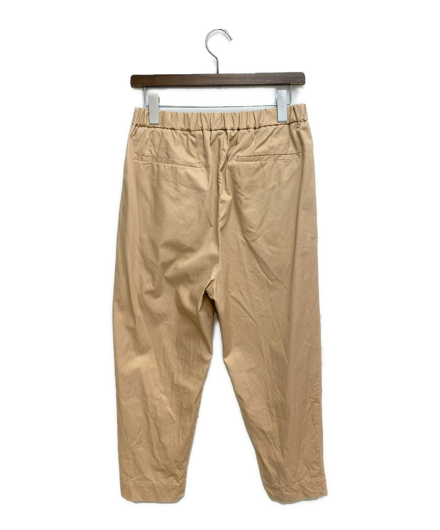 ジルサンダー ベージュ パンツ 34 中古・古着通販】JIL SANDER (ジルサンダー) クロップドコットン