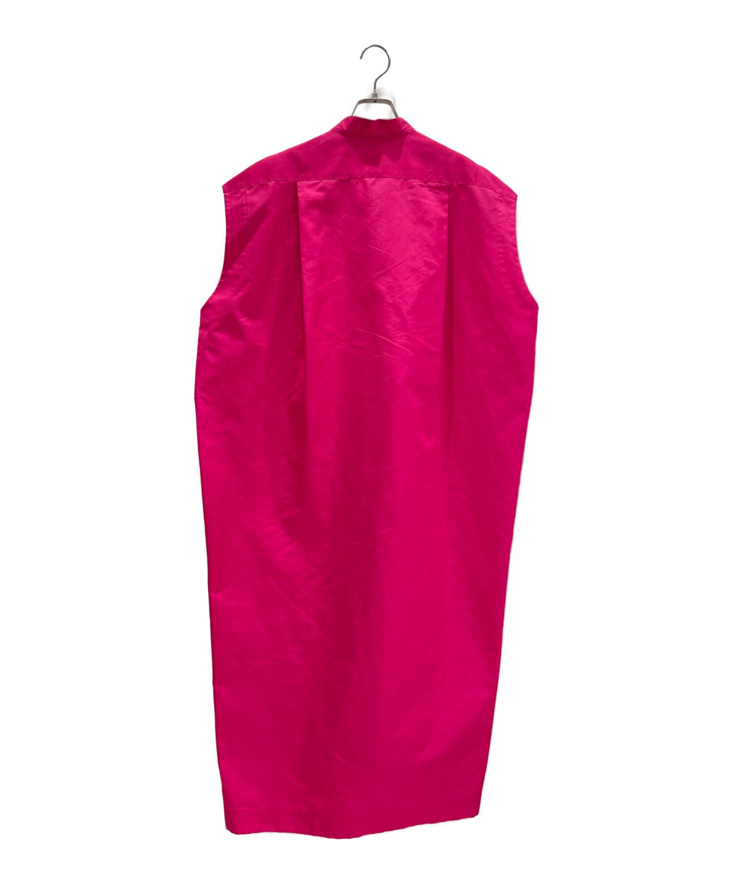 中古・古着通販】BLAMINK (ブラミンク) バンドカラーノースリーブ