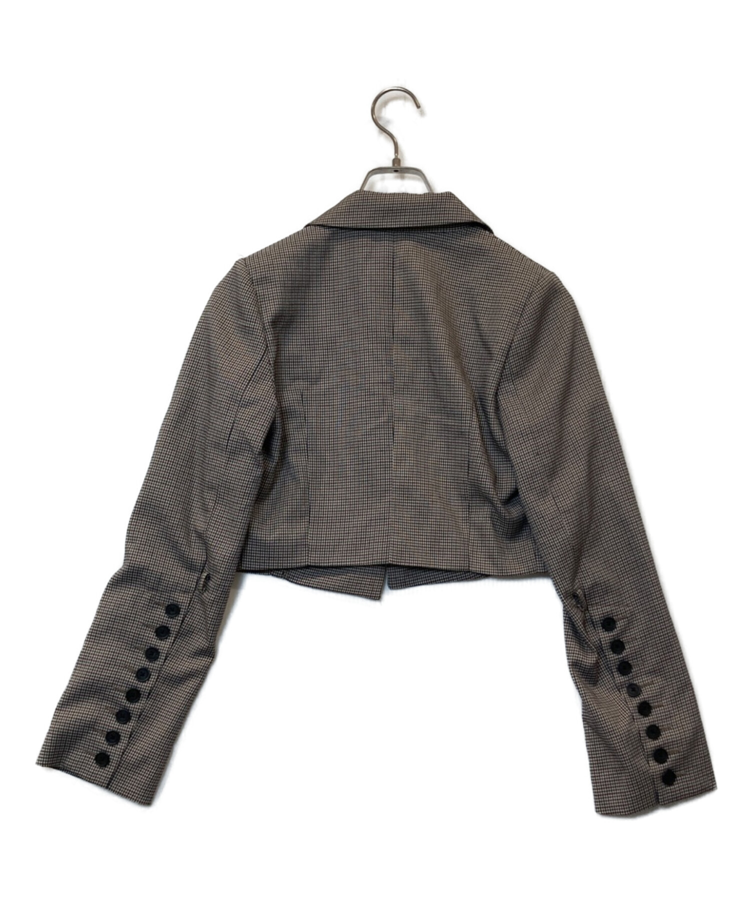 中古・古着通販】MAVIMOON (マビームーン) String Peaked Lapel Short  