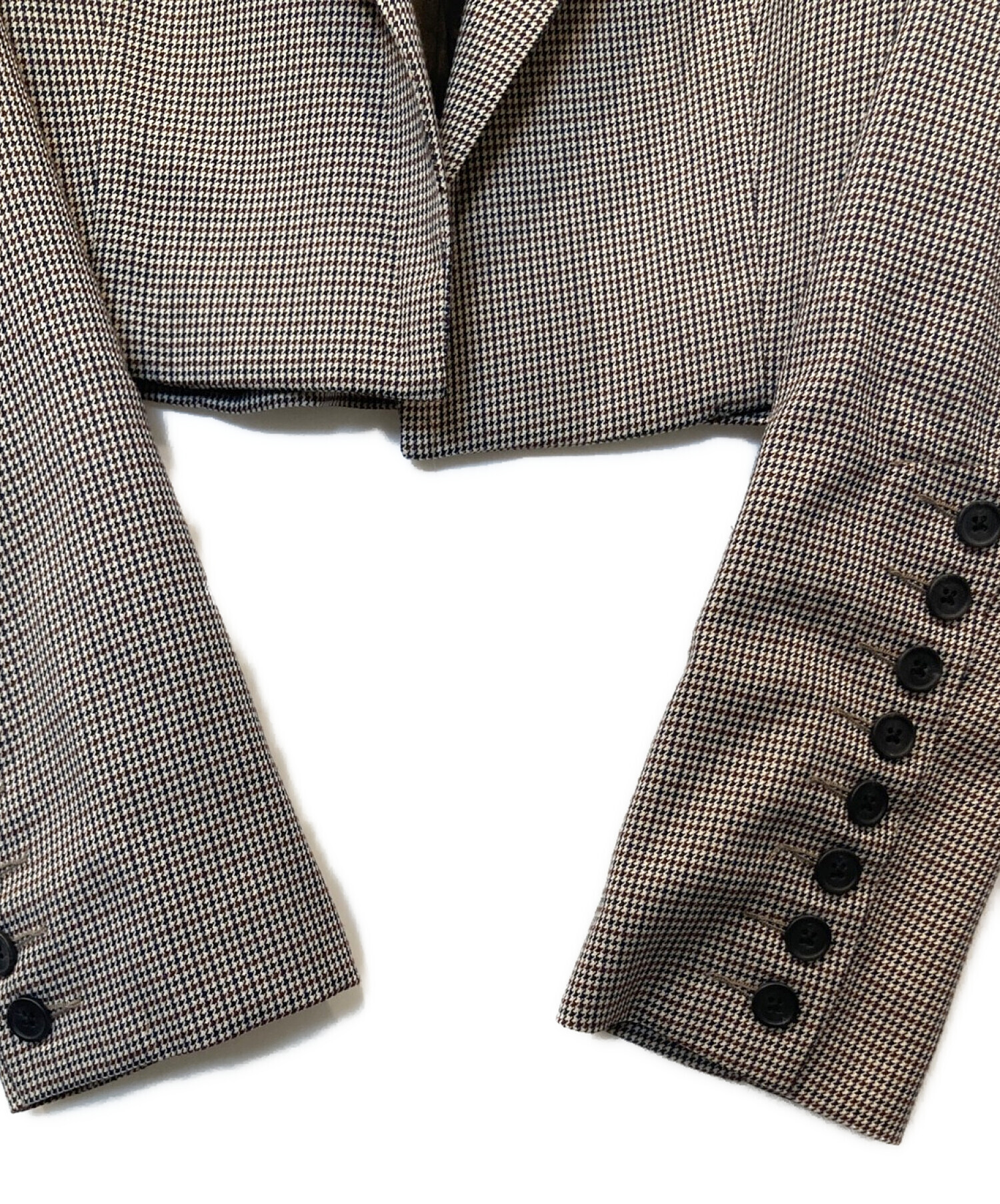 中古・古着通販】MAVIMOON (マビームーン) String Peaked Lapel Short 