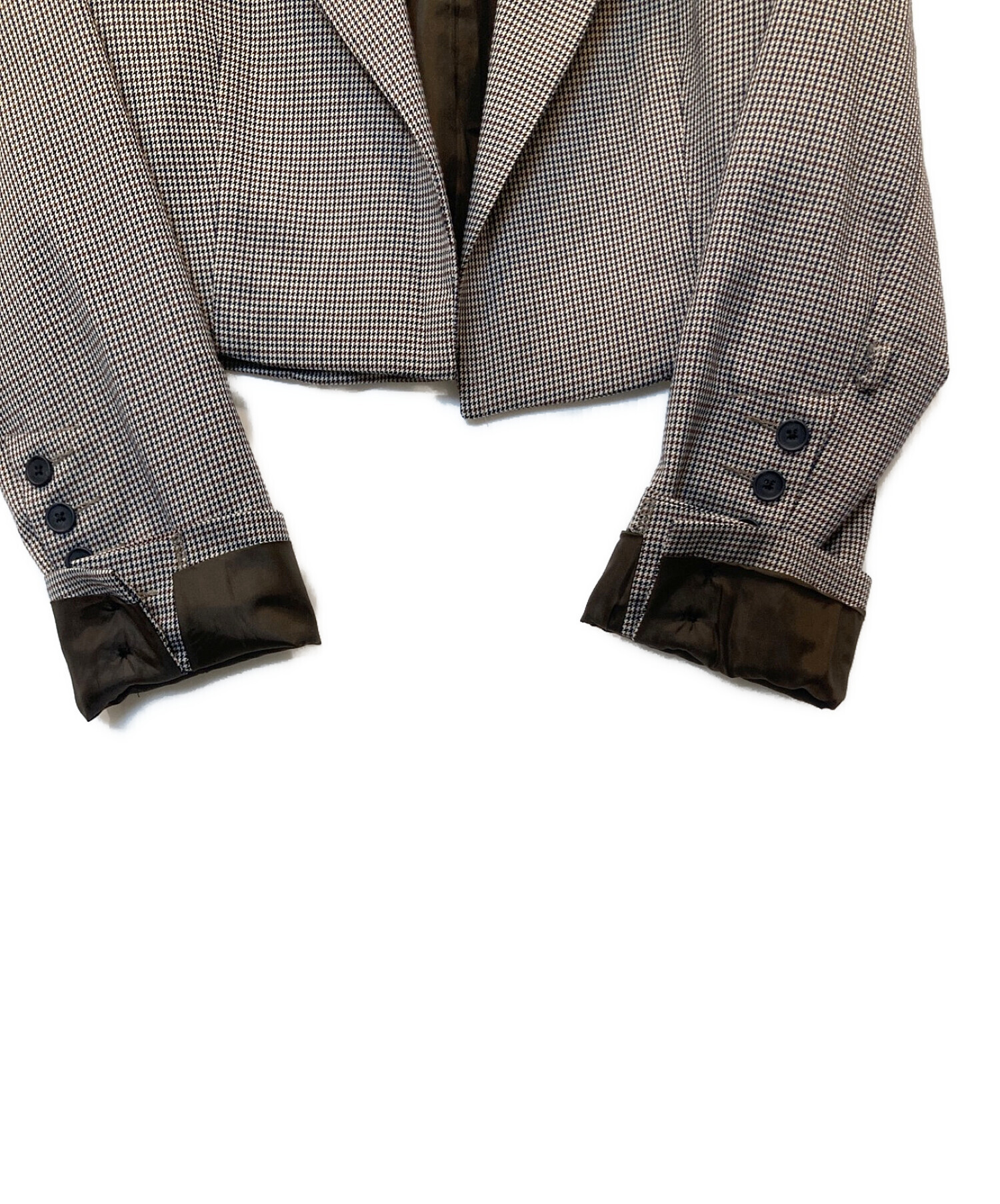 中古・古着通販】MAVIMOON (マビームーン) String Peaked Lapel Short 