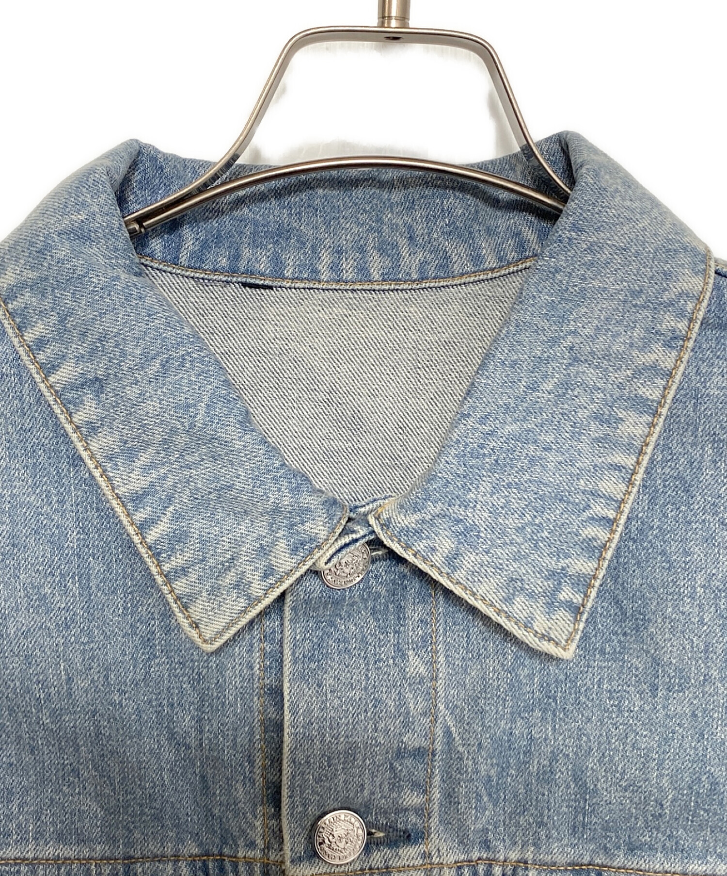 中古・古着通販】BALMAIN (バルマン) デニムジャケット インディゴ
