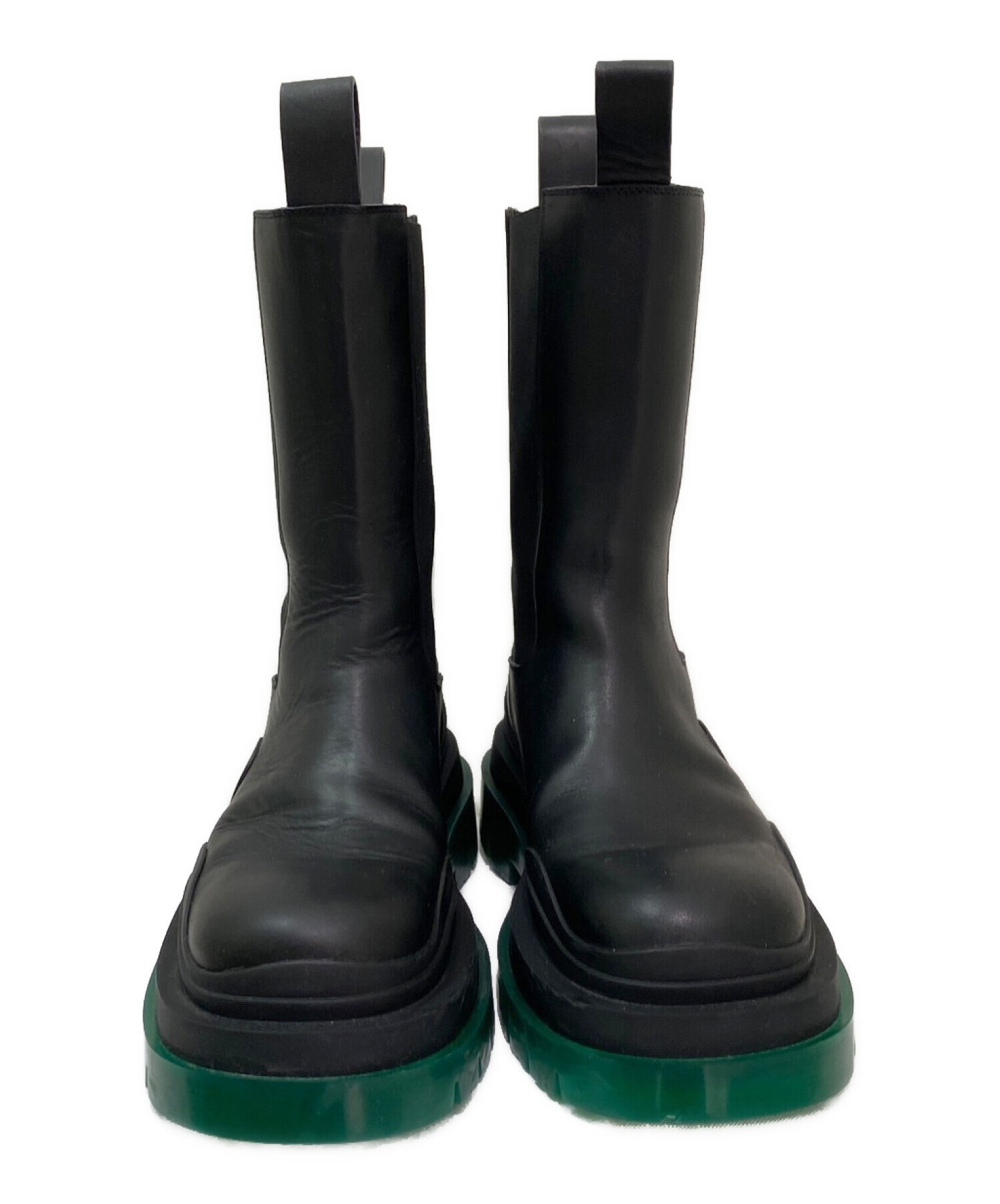 【S.R】タイヤ アンクルブーツ 42 未使用 中古】<br>BOTTEGA VENETA <br>タイヤアンクルチェルシーブーツ