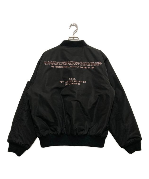 中古・古着通販】PAM (パム) MA-1ジャケット ブラック サイズ:XS