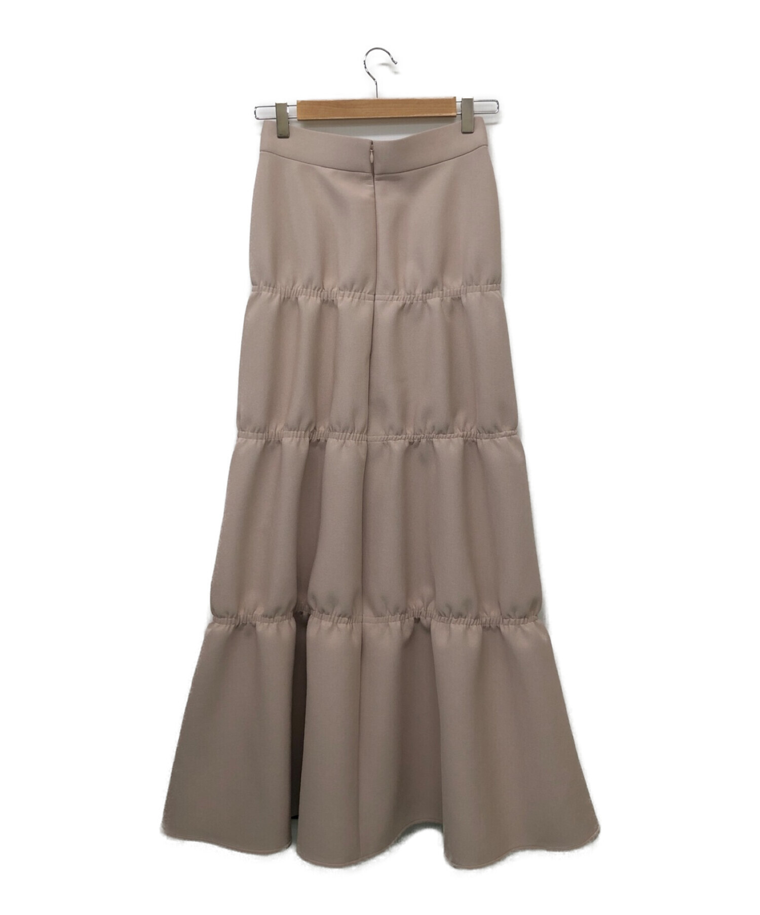 【新品】Whim Gazetteタックボリュームスカート 中古・古着通販】Whim Gazette (ウィムガゼット) セッケツボリューム