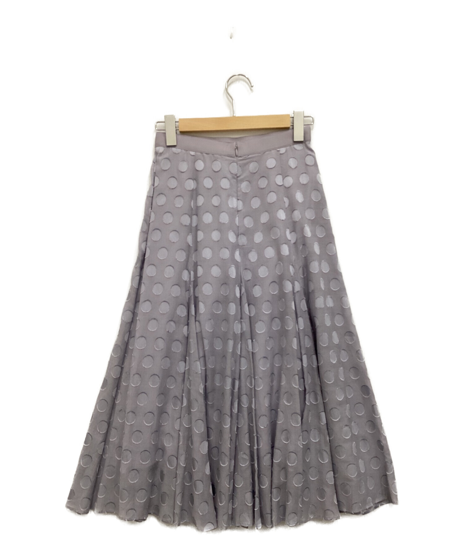 中古・古着通販】ANAYI (アナイ) ドットジャガードフレアー スカート