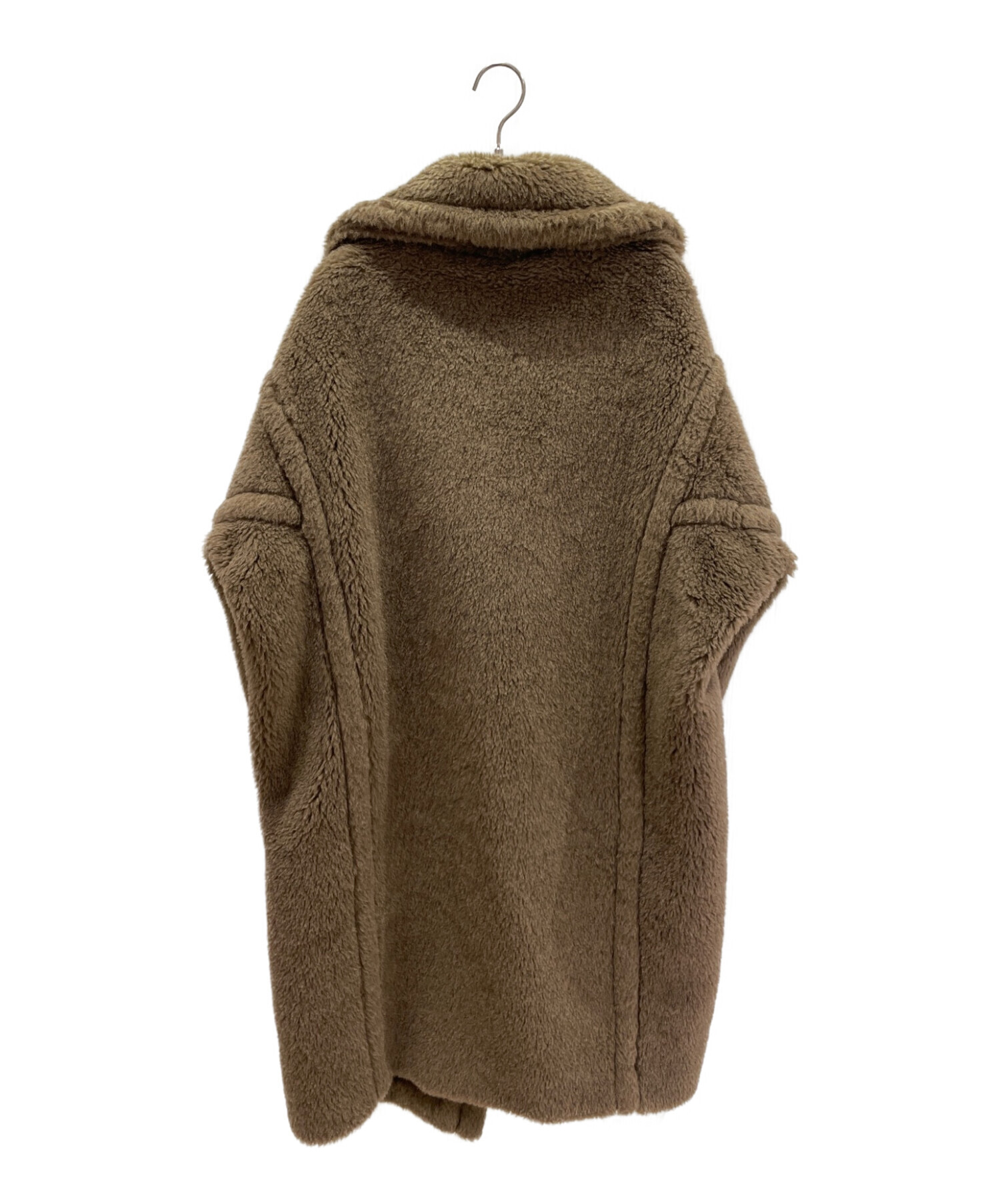 中古・古着通販】MaxMara (マックスマーラ) テディベアコート ブラウン 