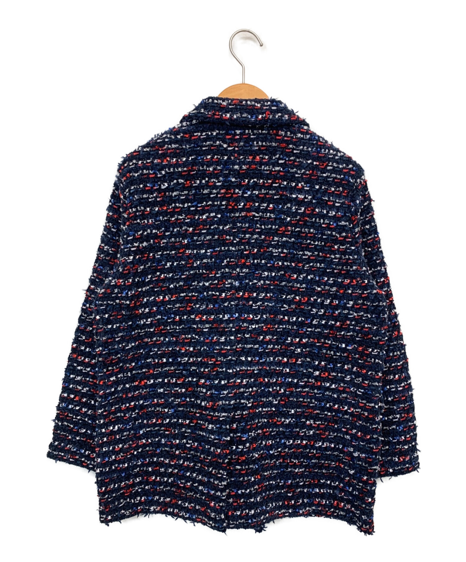 中古・古着通販】Coohem (コーヘン) VELVET TWEED JACKET ネイビー 