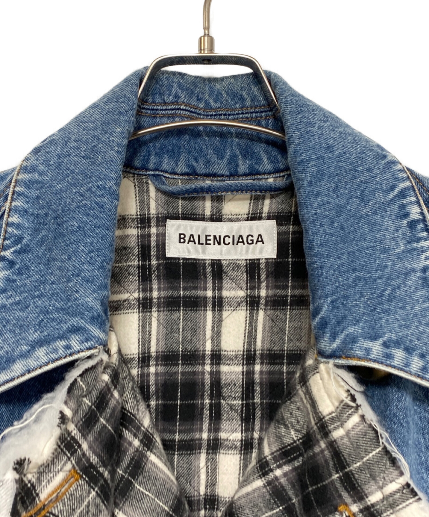 中古・古着通販】BALENCIAGA (バレンシアガ) デニムコート サイズ