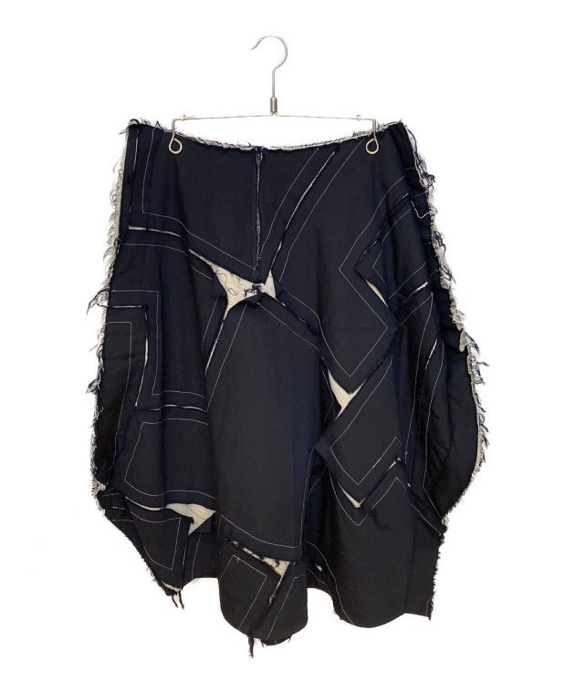 希少　ブラックコムデギャルソン バルーンスカート 星柄 XS パッチワーク 中古・古着通販】COMME des GARCONS (コムデギャルソン) パッチワーク