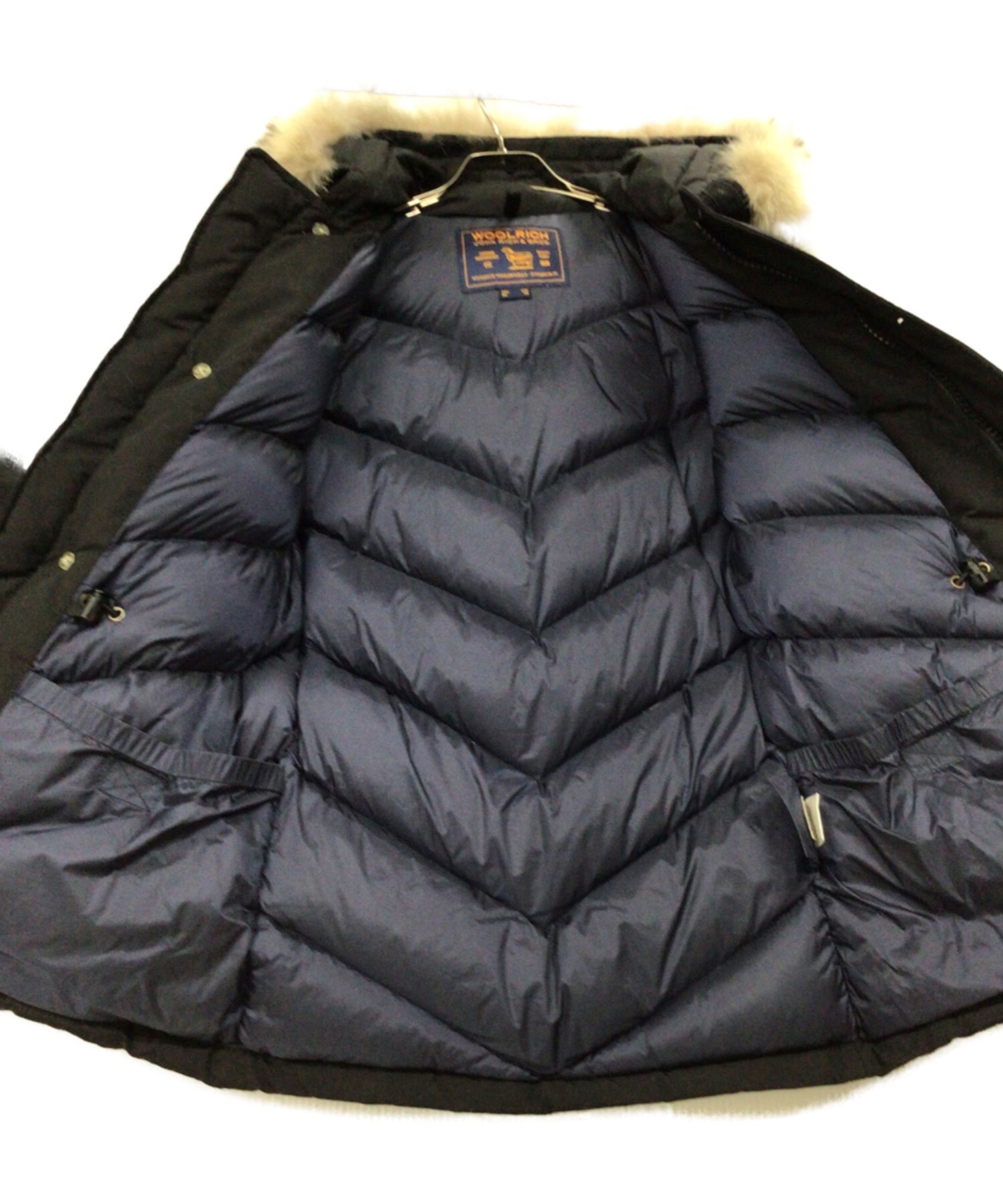 中古・古着通販】WOOLRICH (ウールリッチ) ファー付フーディダウン 