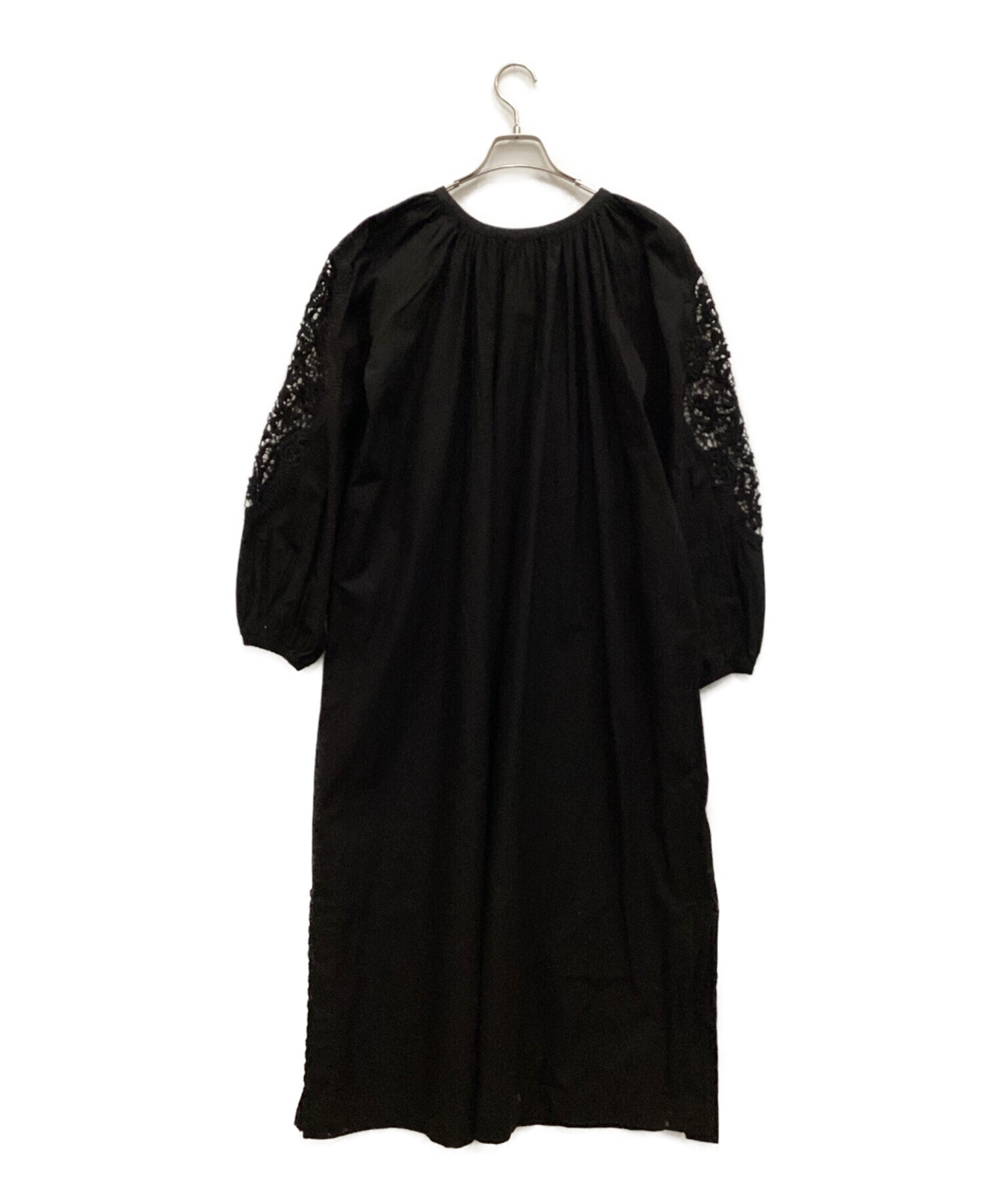 plage プラージュ ethnic lace gown ワンピース ブラック 【公式通販】